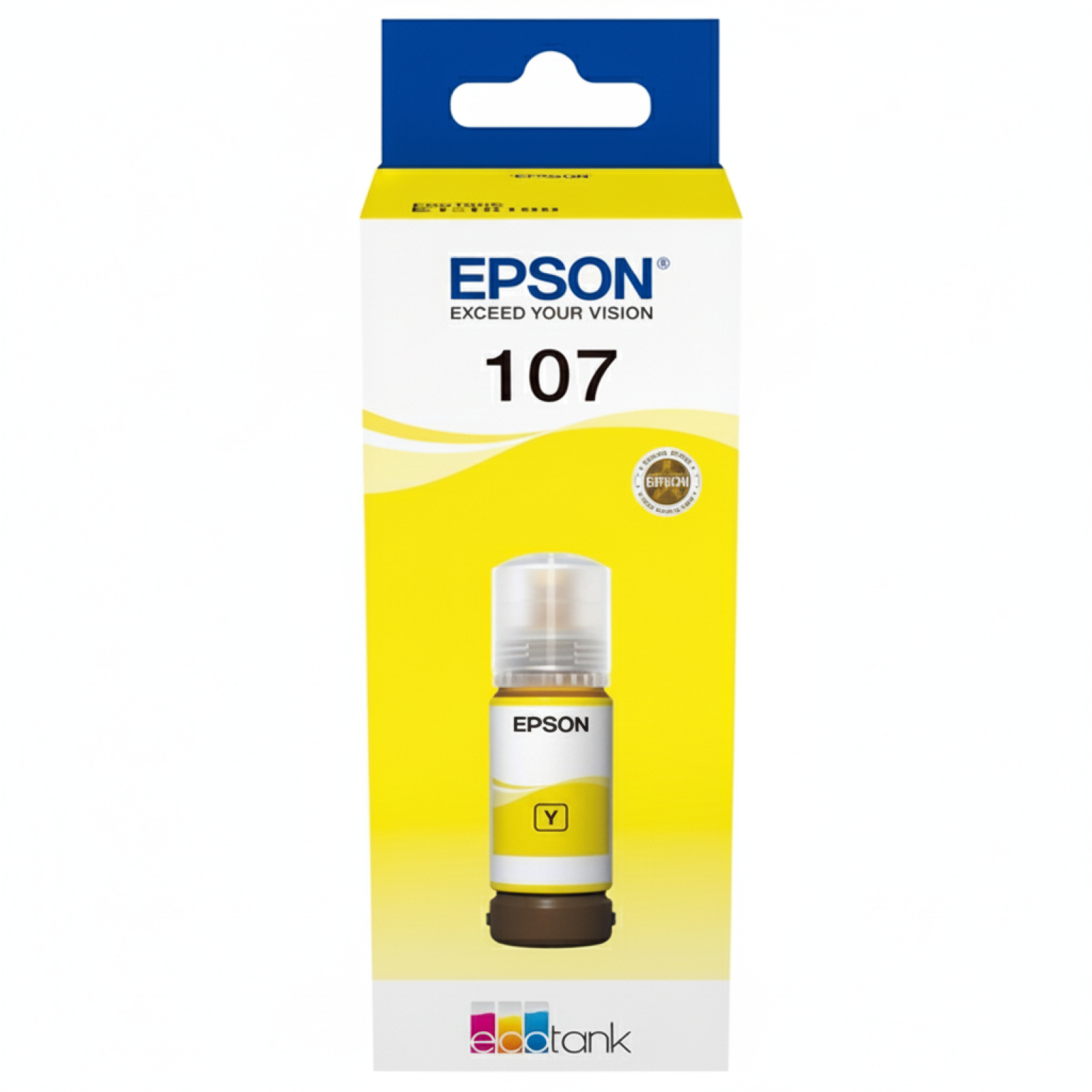 Tusz Oryginalny Epson 107 (C13T09B440) (Żółty)
