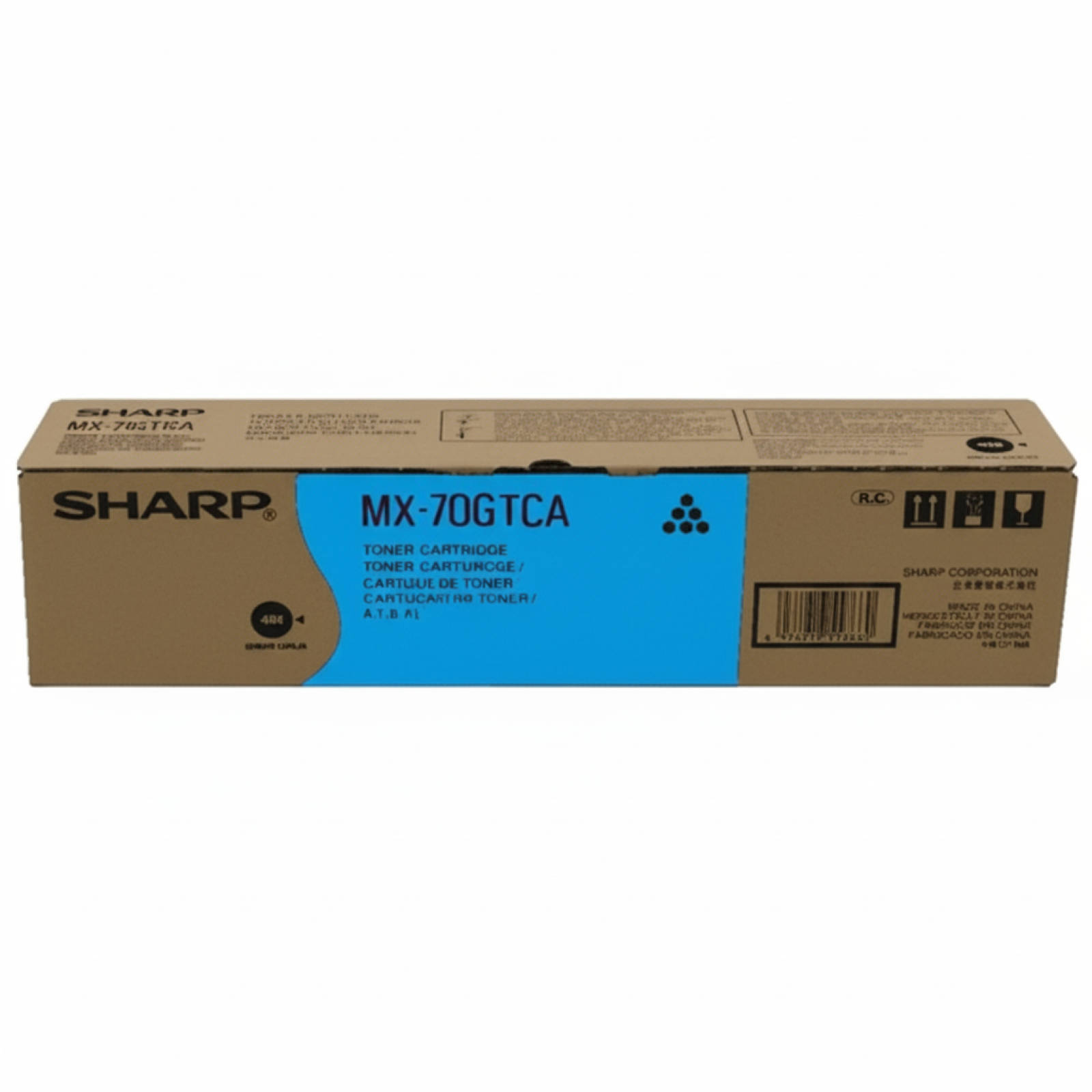 Toner Oryginalny Sharp MX-70GTCA (MX-70GTCA) (Błękitny)