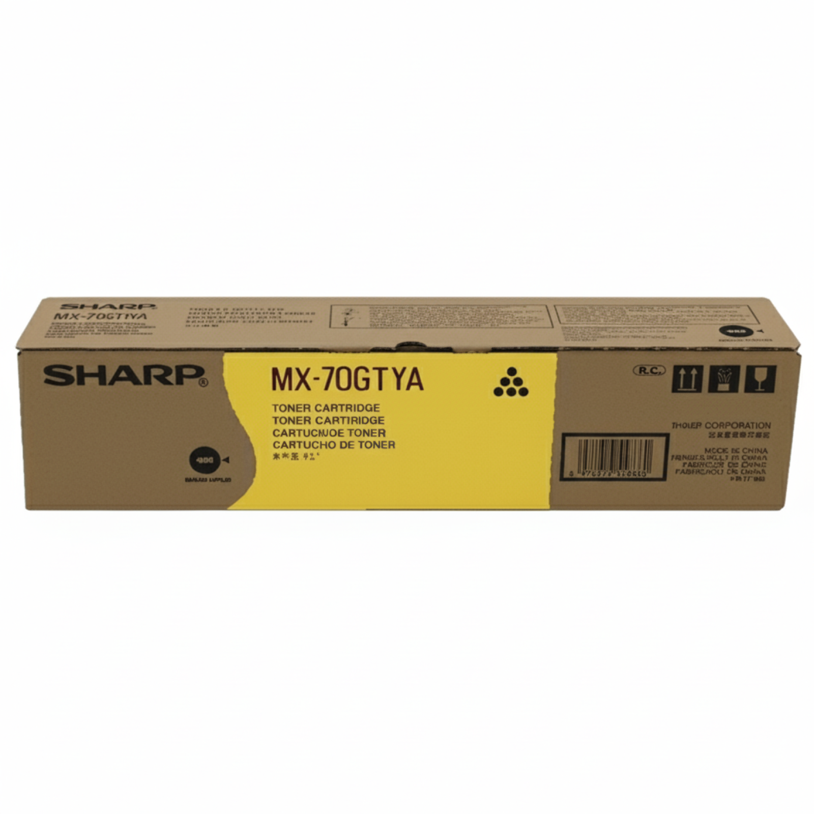 Toner Oryginalny Sharp MX-70GTYA (MX-70GTYA) (Żółty)
