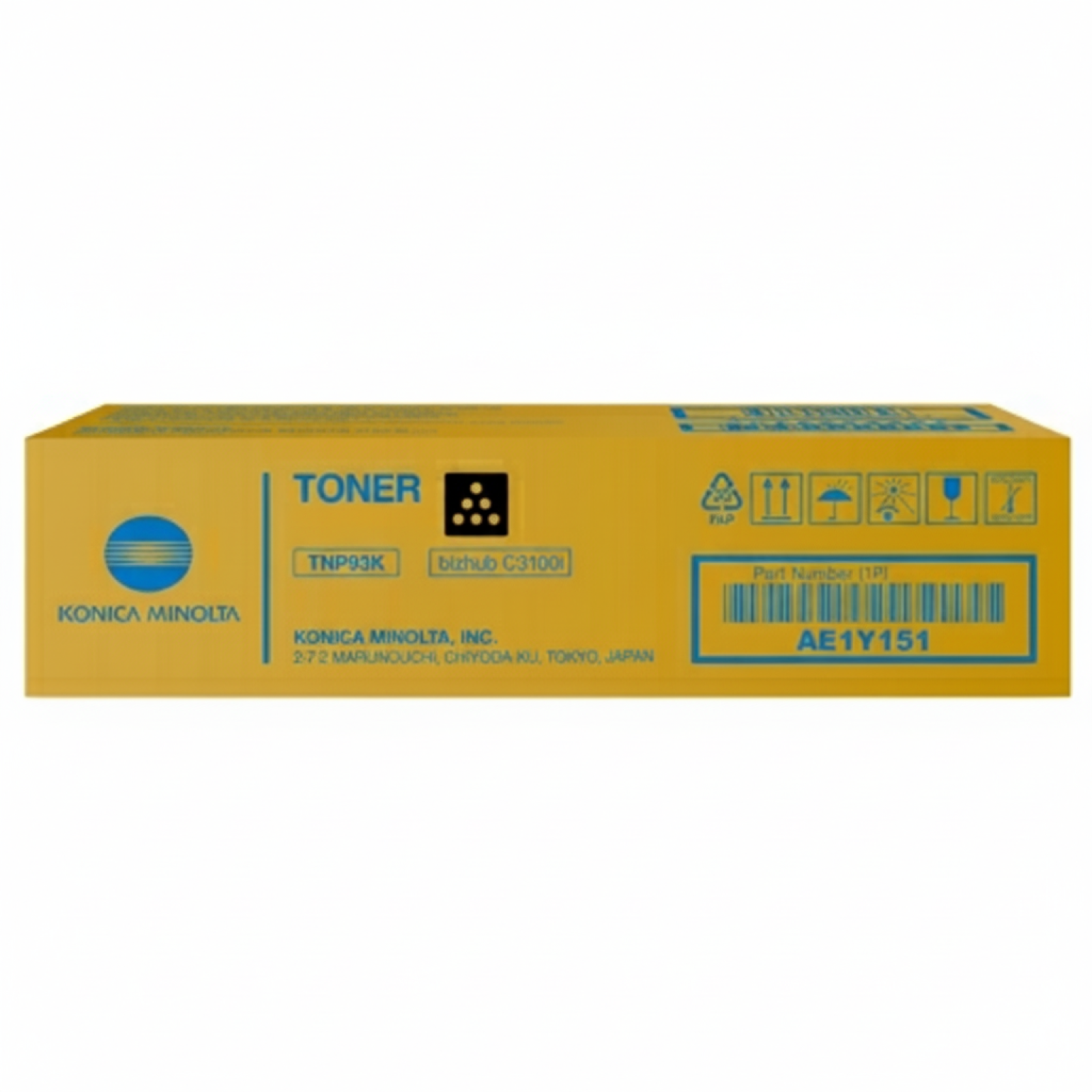 Toner Oryginalny KM TNP-93K (AE1Y151) (Czarny)