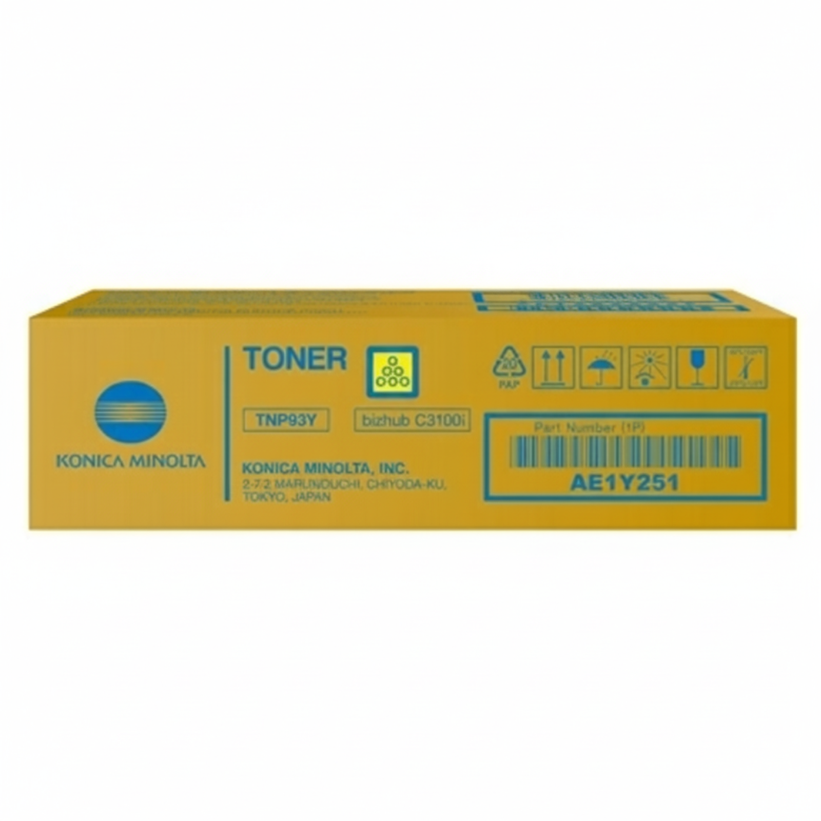 Toner Oryginalny KM TNP-93Y (AE1Y251) (Żółty)
