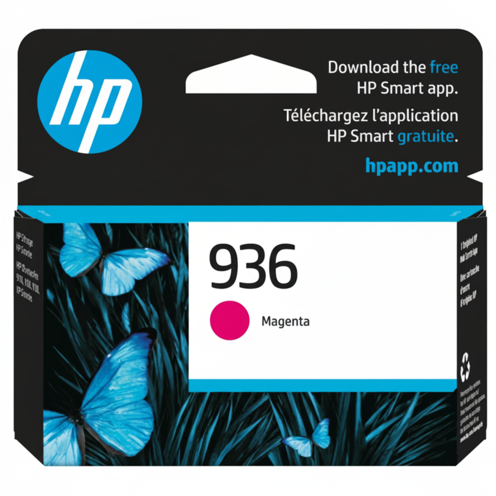 Tusz Oryginalny HP 936 (4S6V0LN) (Purpurowy)