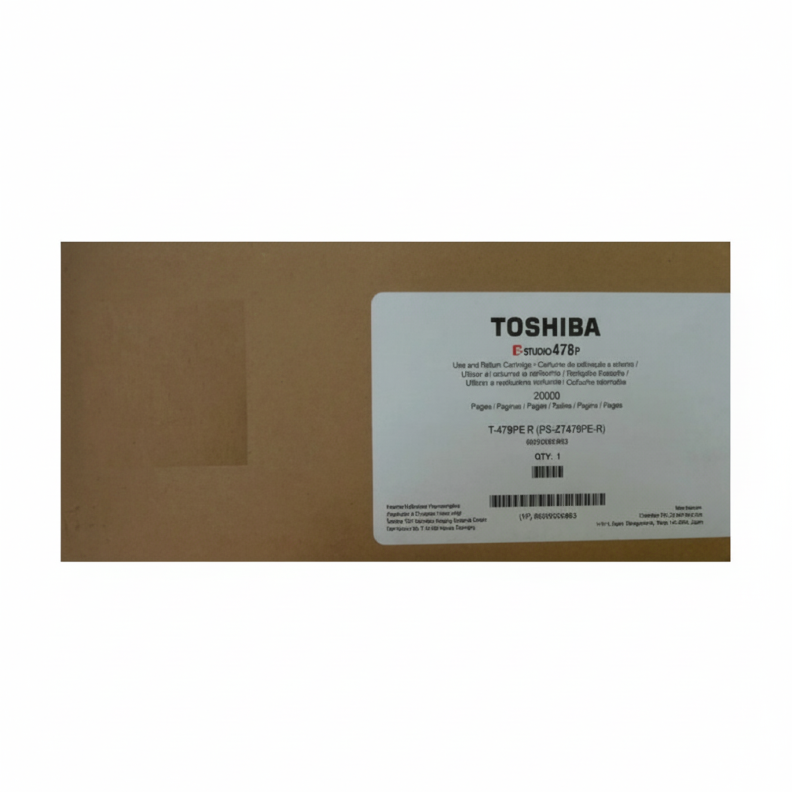 Toner Oryginalny Toshiba T-478P-R (6B000000855) (Czarny)