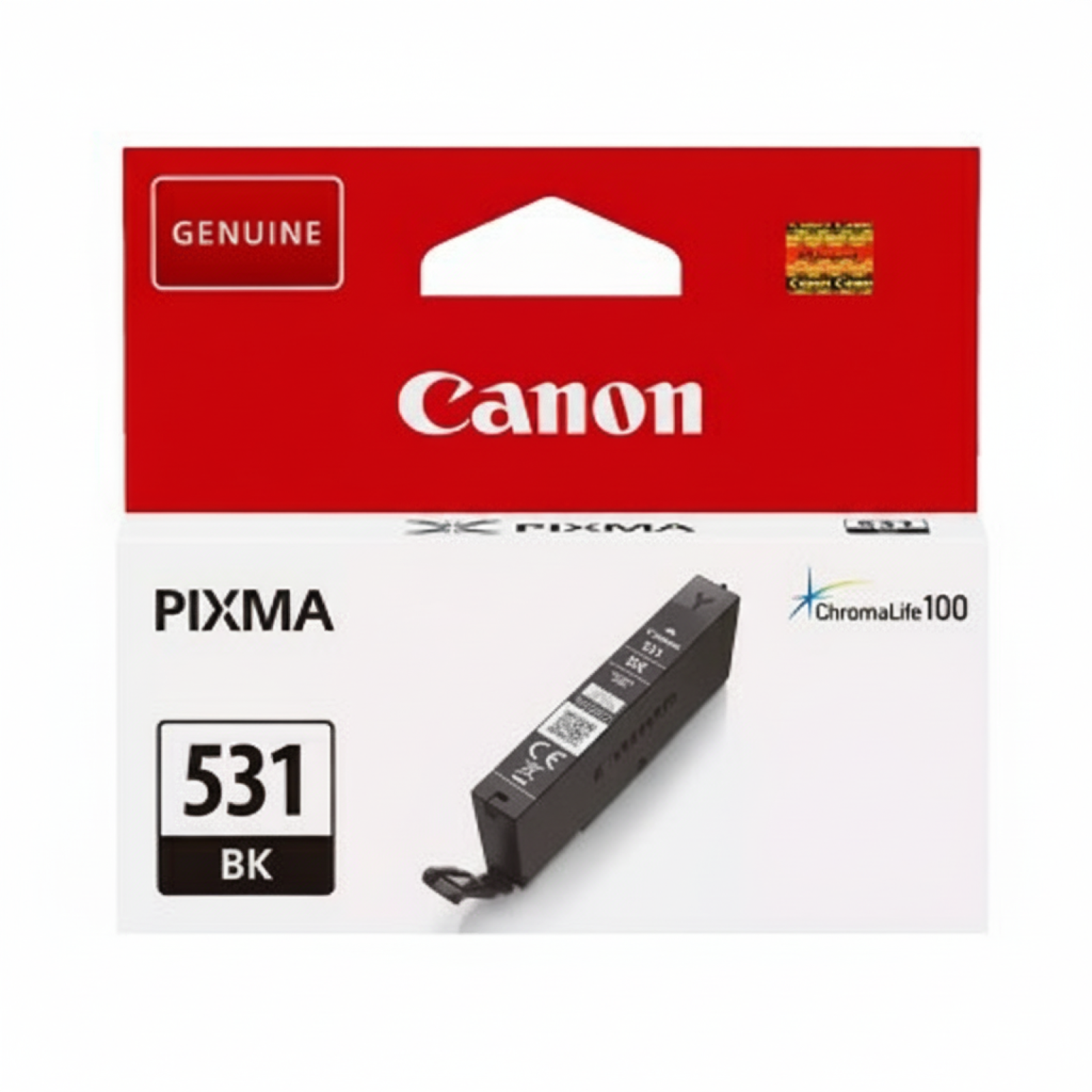 Tusz Oryginalny Canon CLI-531 BK (6118C001) (Czarny)