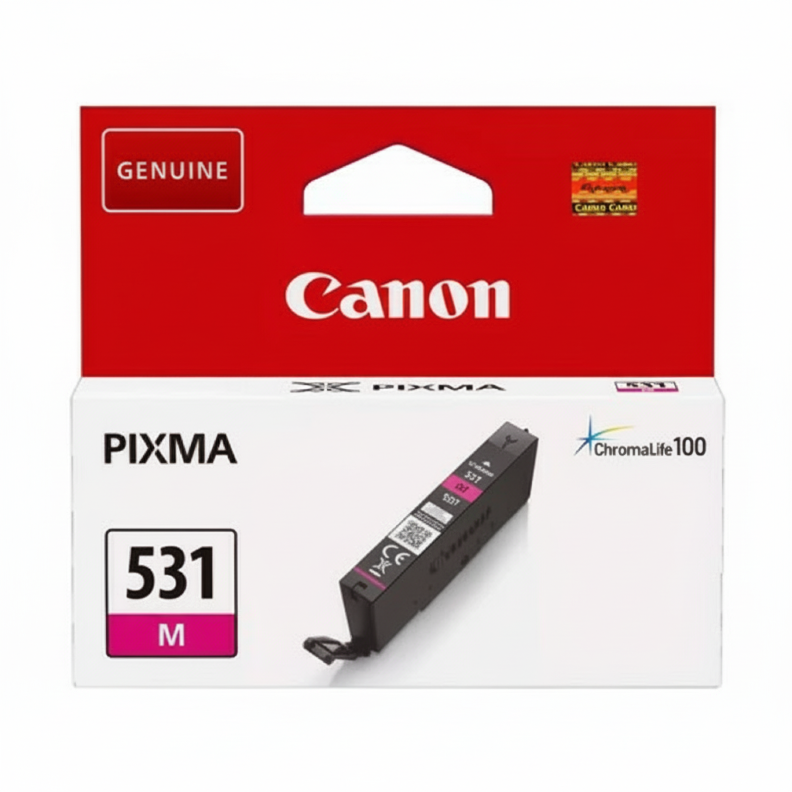 Tusz Oryginalny Canon CLI-531 M (6120C001) (Purpurowy)
