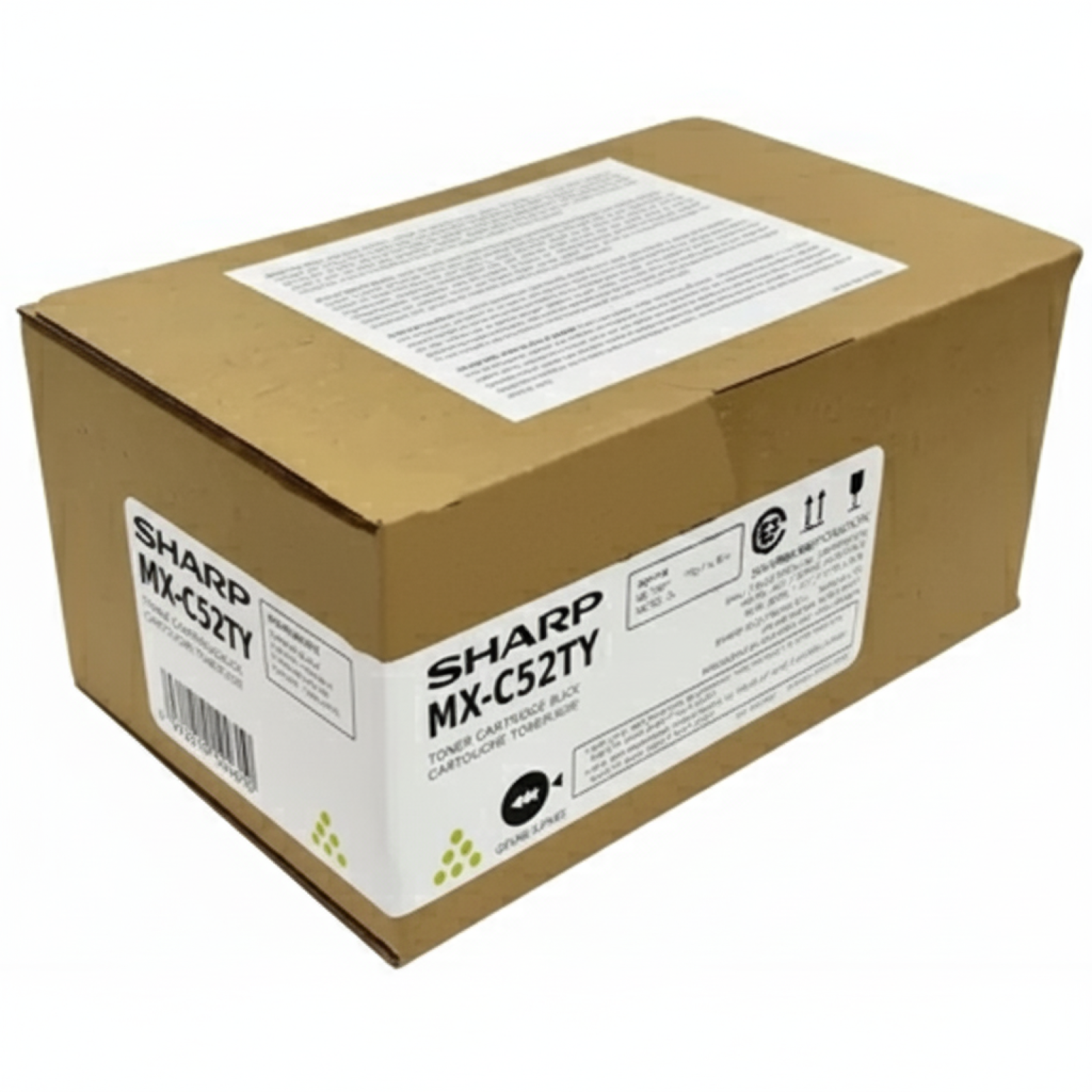 Toner Oryginalny Sharp MX-C52TY (MXC52TY) (Żółty)