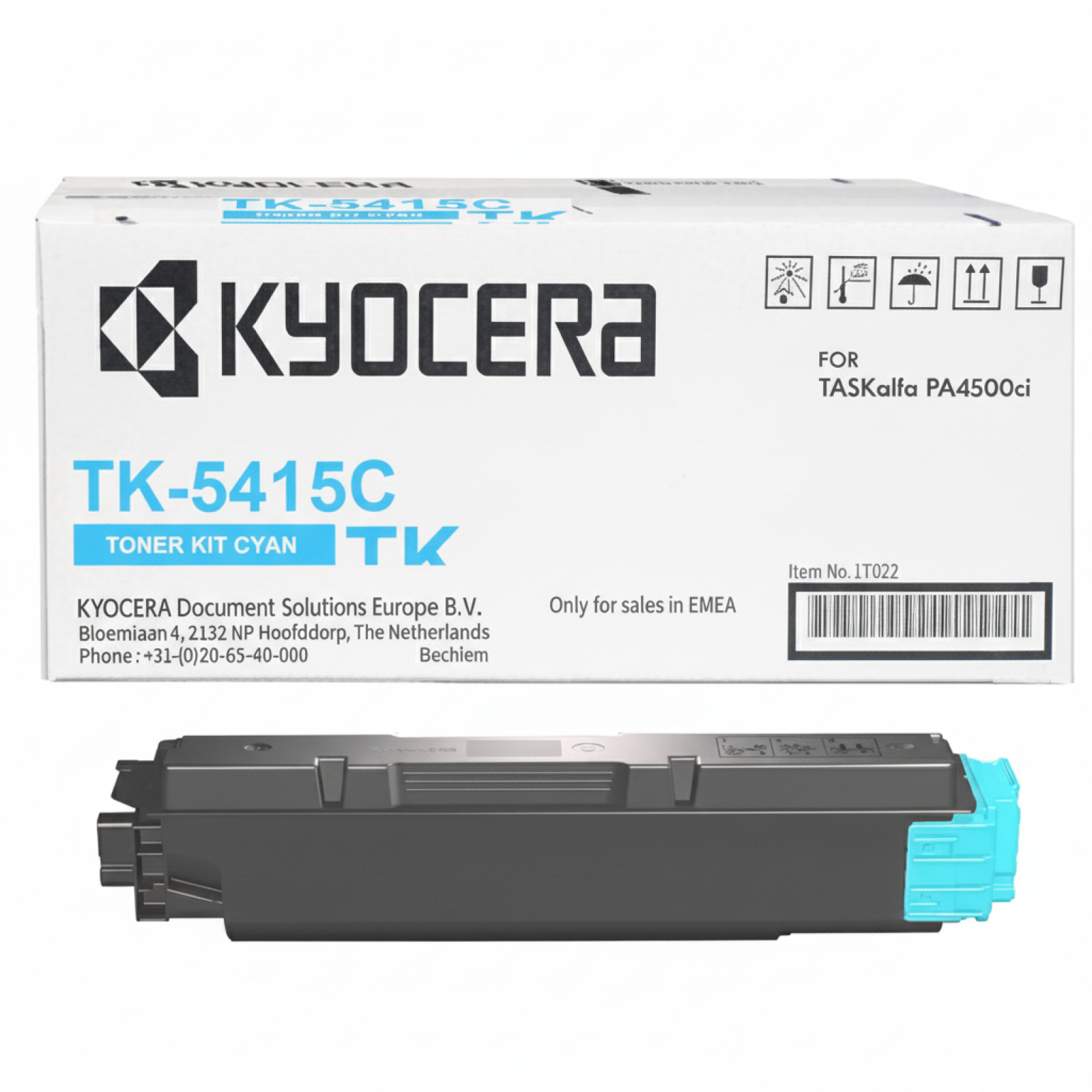 Toner Oryginalny Kyocera TK-5415C (1T02Z7CNL0) (Błękitny)