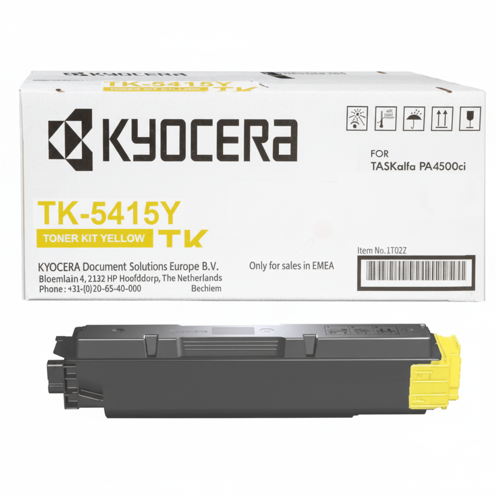 Toner Oryginalny Kyocera TK-5415Y (1T02Z7ANL0) (Żółty)