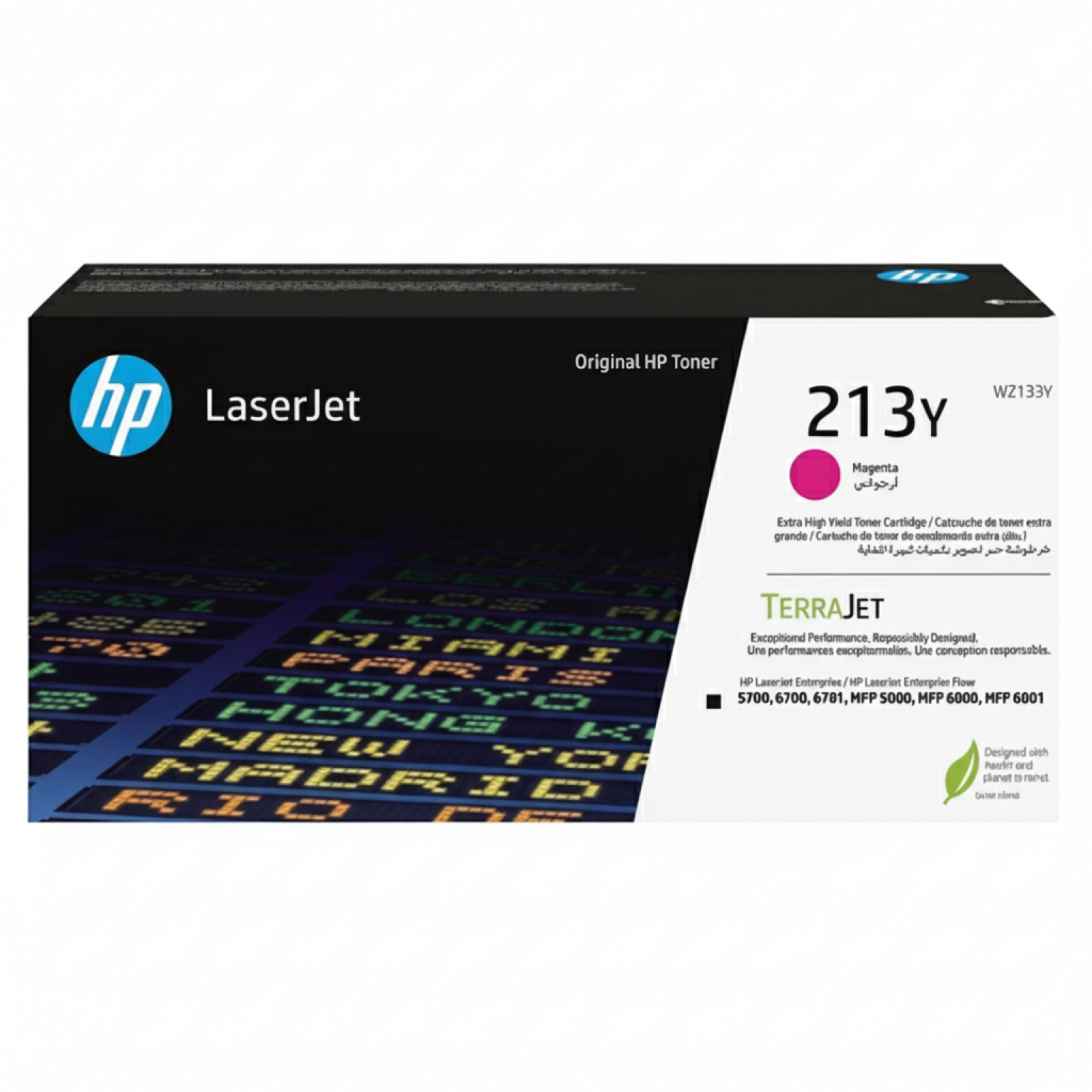 Toner Oryginalny HP 213Y (W2133Y) (Purpurowy)