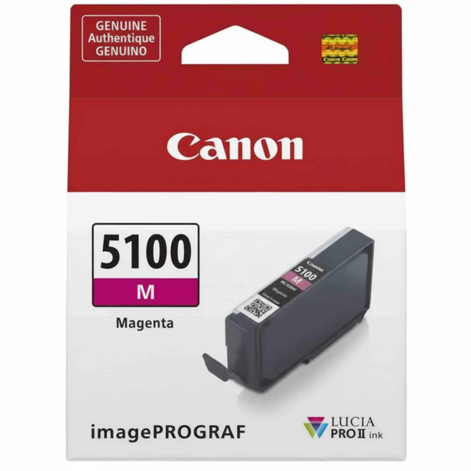 Tusz Oryginalny Canon PFI-5100 M (6954C001) (Purpurowy)