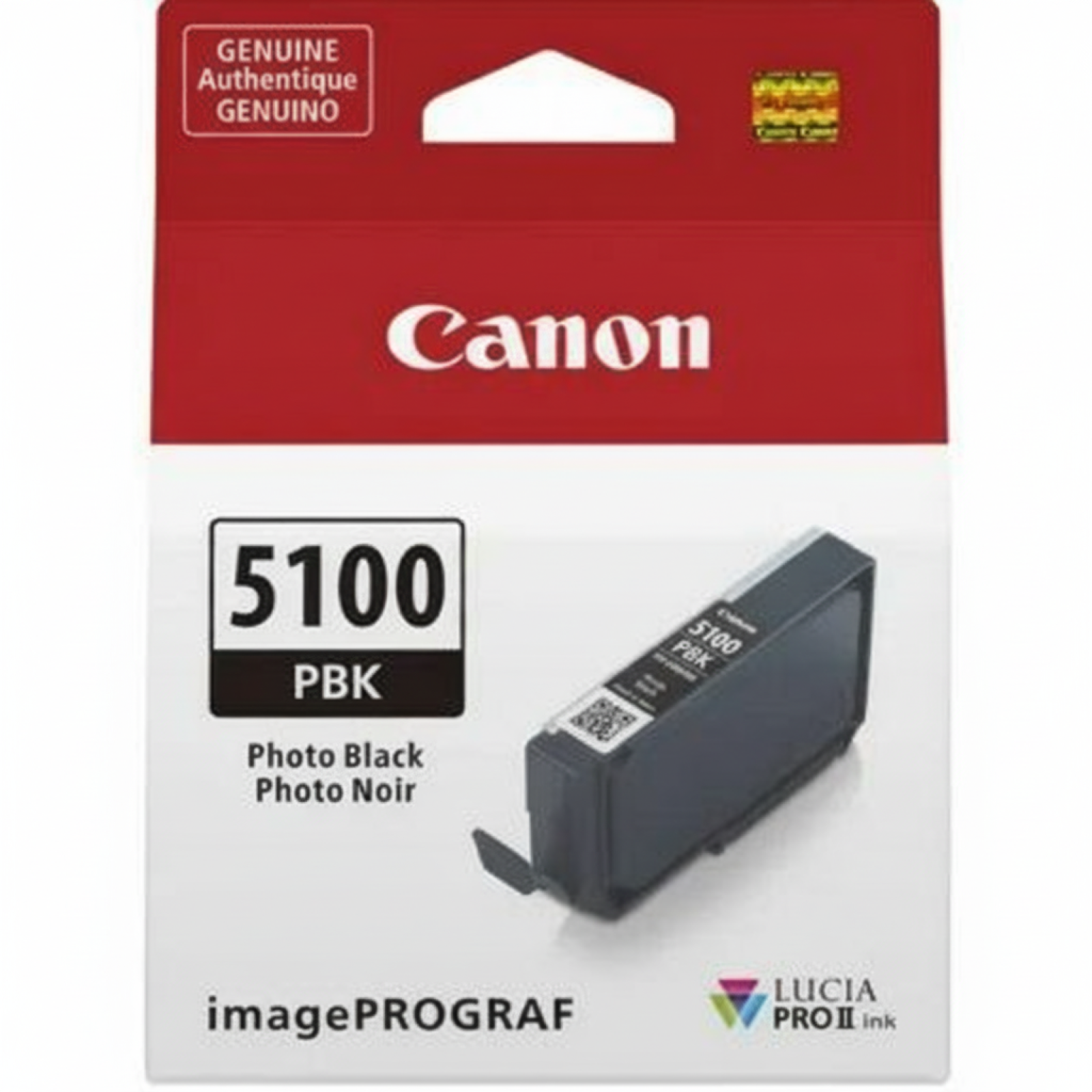 Tusz Oryginalny Canon PFI-5100 PBK (6952C001) (Czarny Foto)