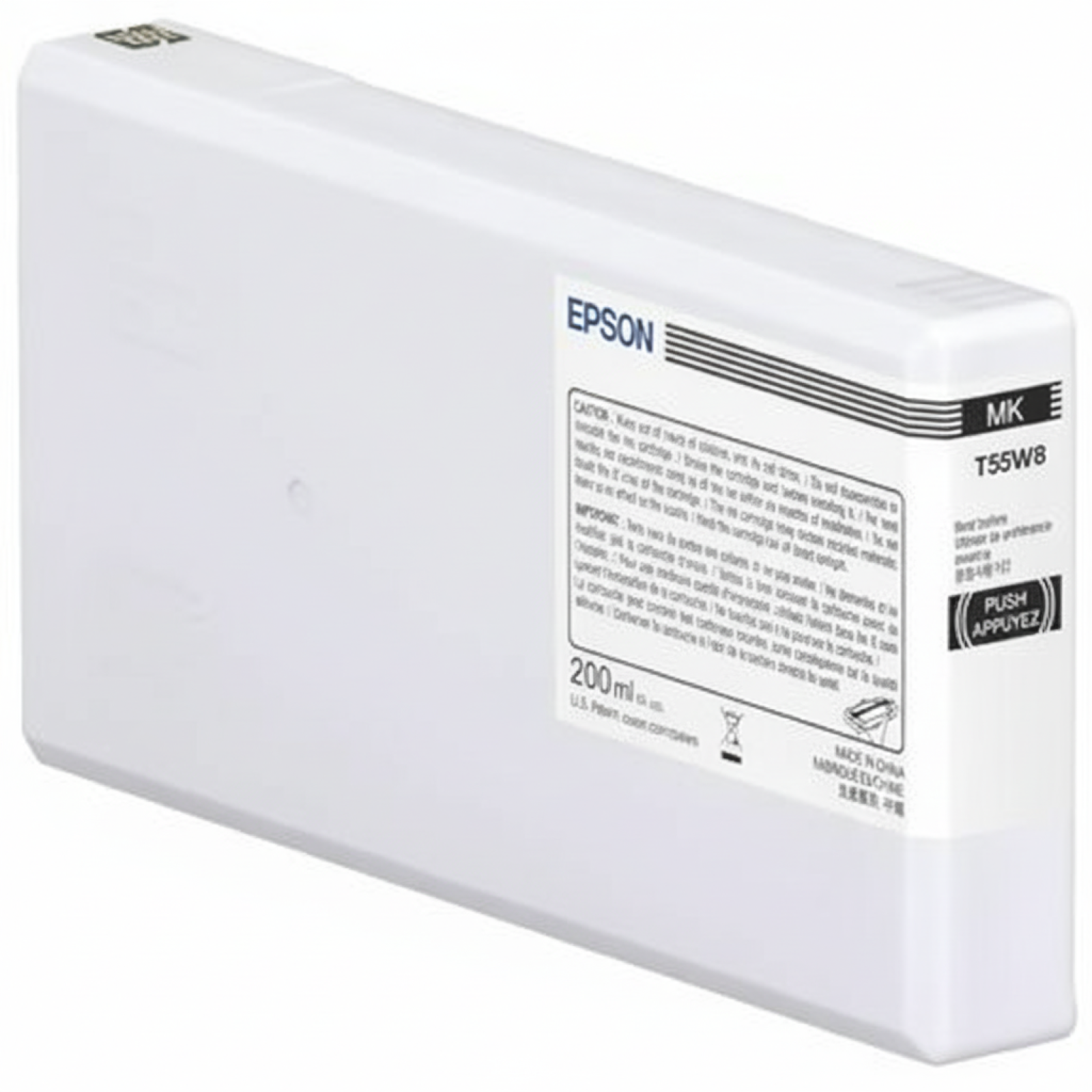 Tusz Oryginalny Epson T55W8 MBK (C13T55W800) (Czarny matowy)