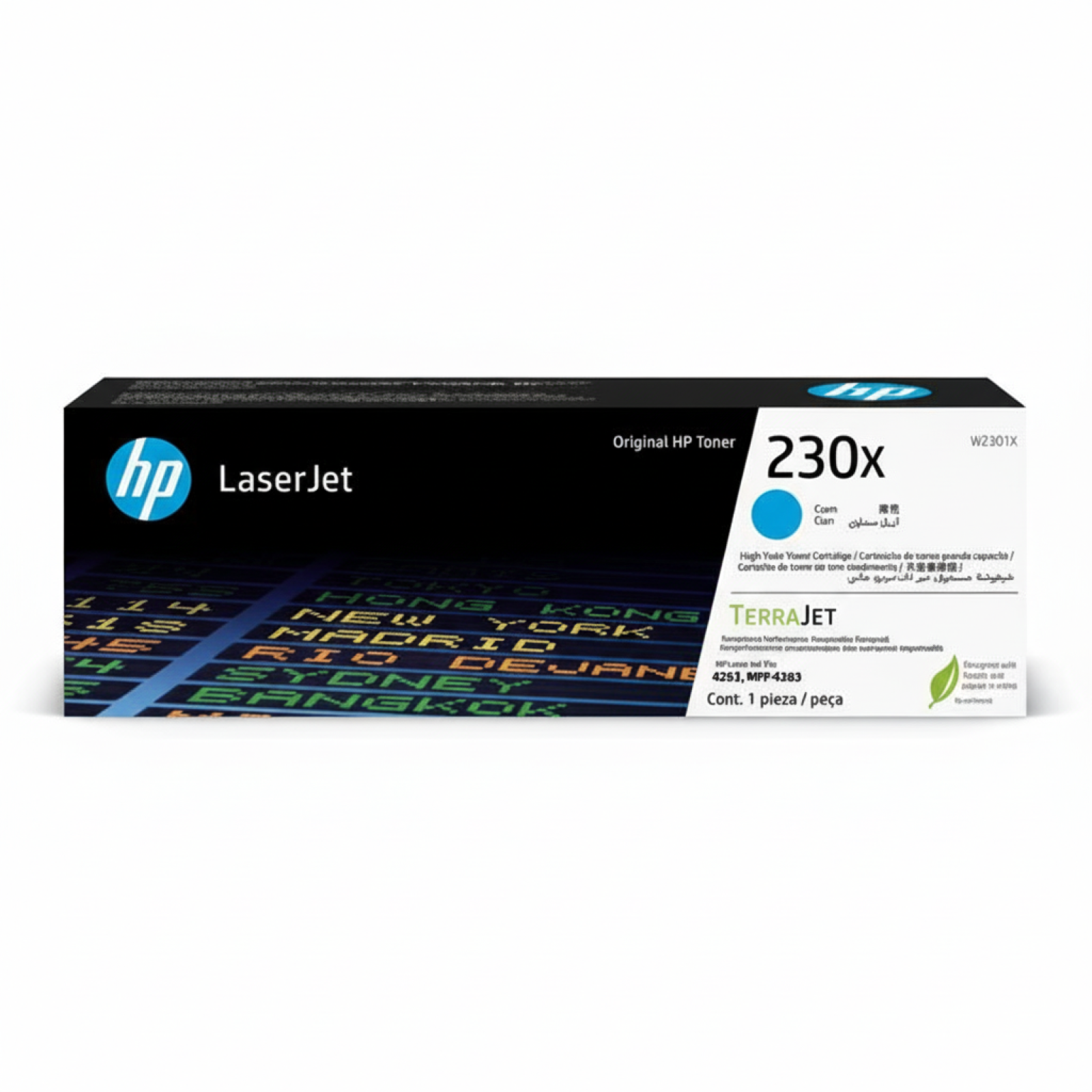 Toner Oryginalny HP 230X (W2301X) (Błękitny)