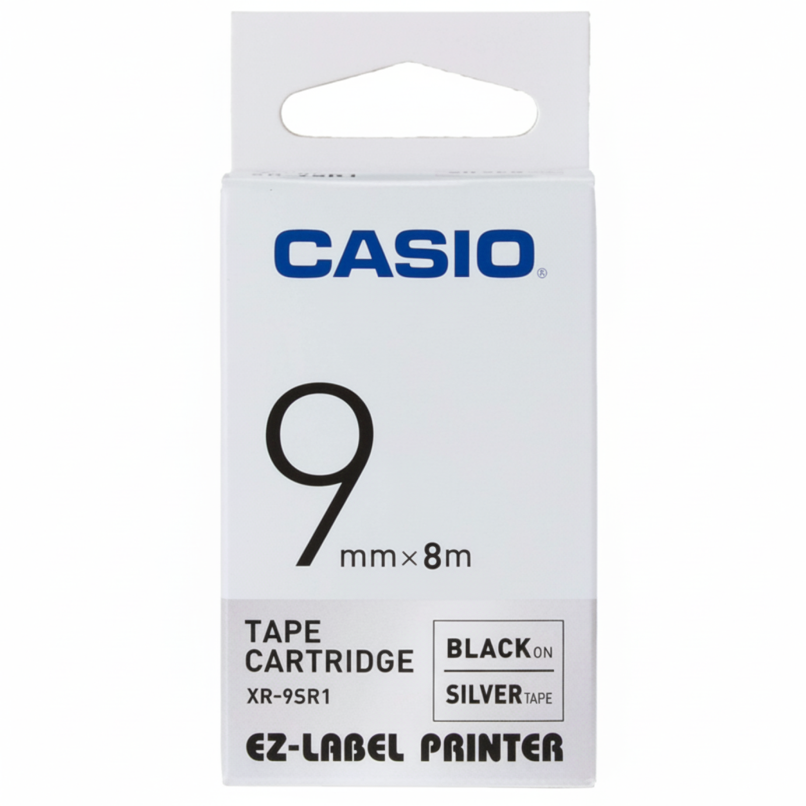 Taśma Barwiąca Oryginalna Casio XR-9X1 (XR9X1) (Przezroczysty) (9 mm, 8 m)