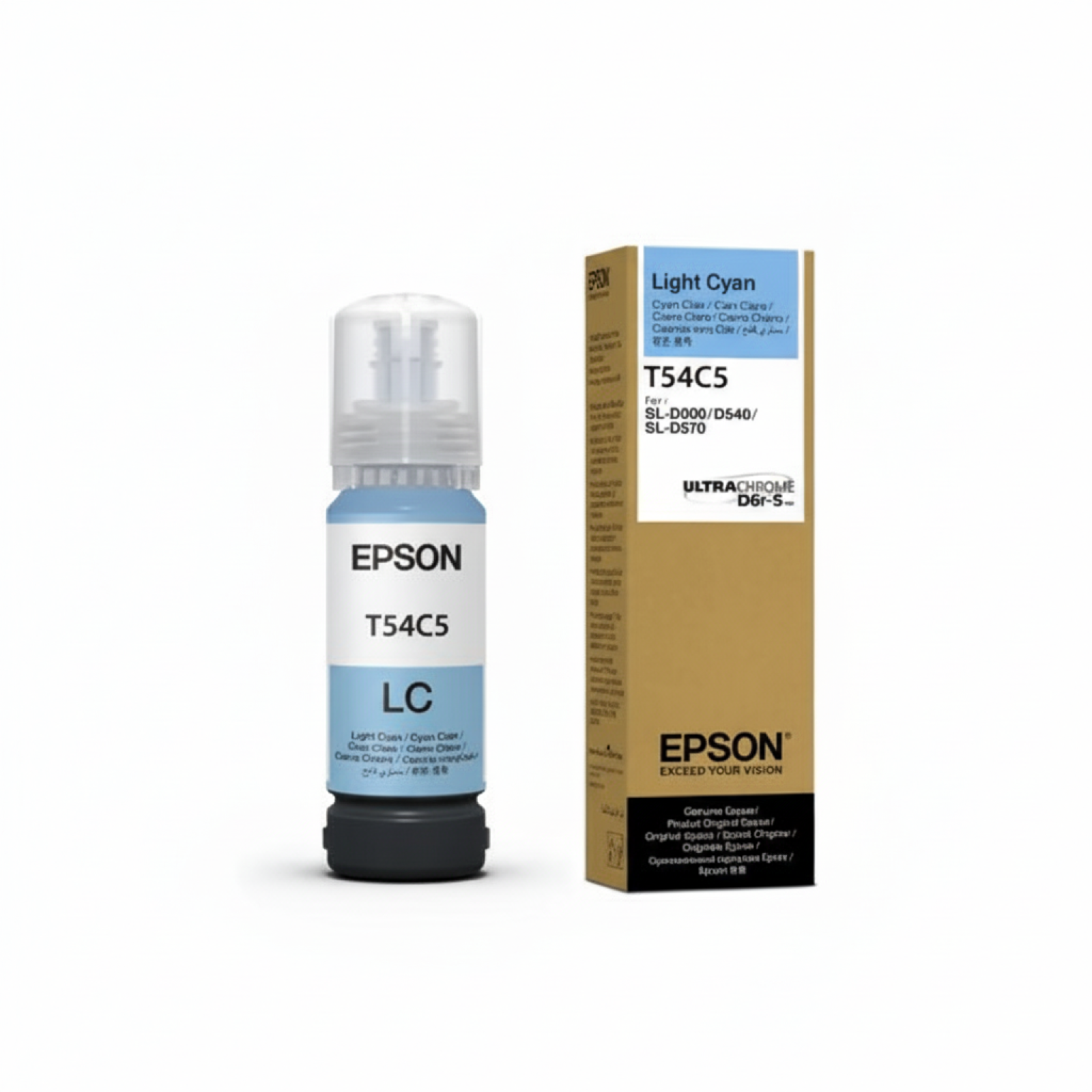 Tusz Oryginalny Epson T54C5 (C13T54C520) (Jasny błękitny)