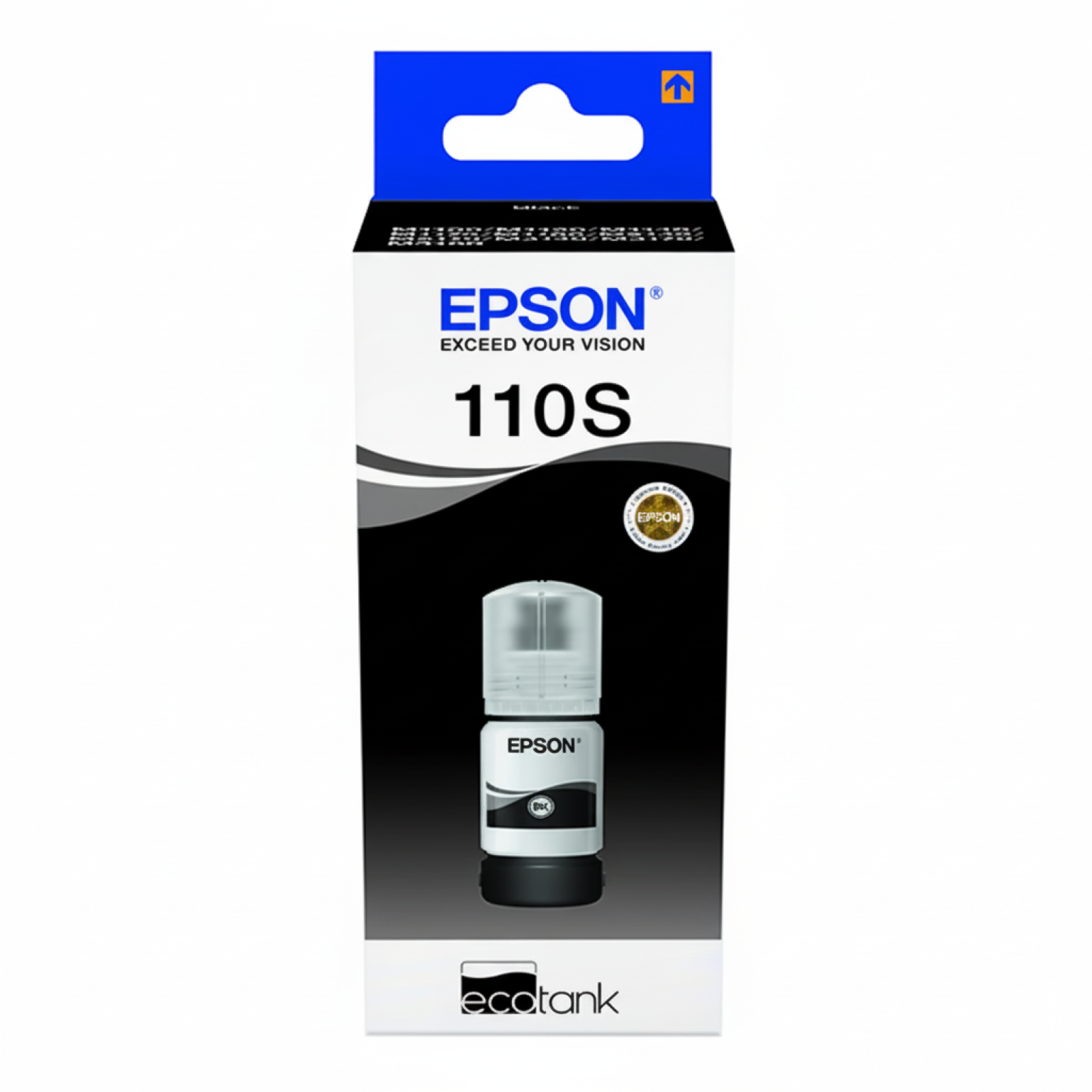 Tusz Oryginalny Epson 110S (40ml) (C13T01L14A) (Czarny)