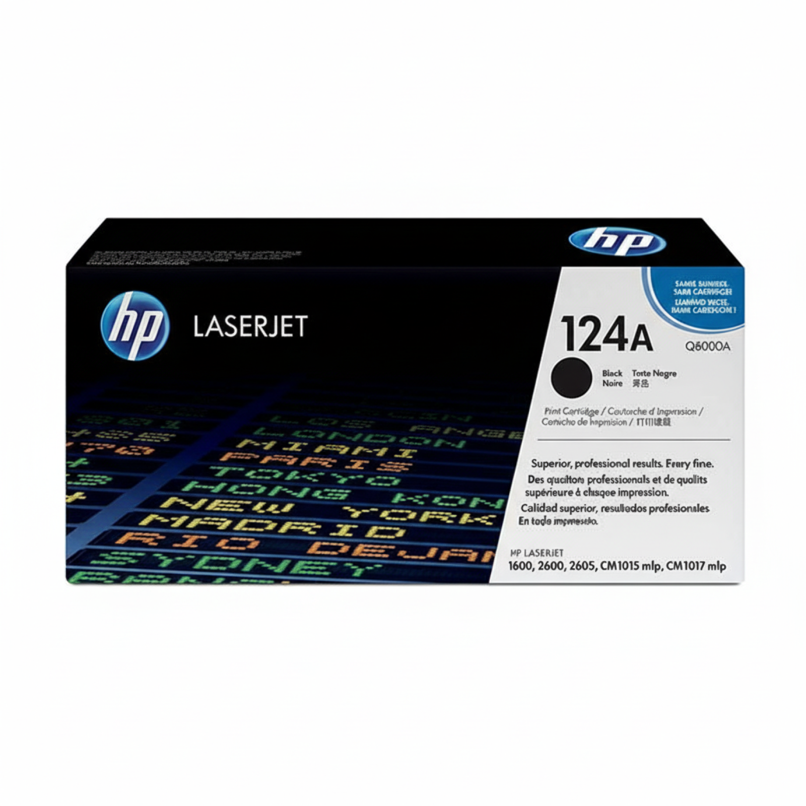 Toner Oryginalny HP 124A (Q6000A) (Czarny)