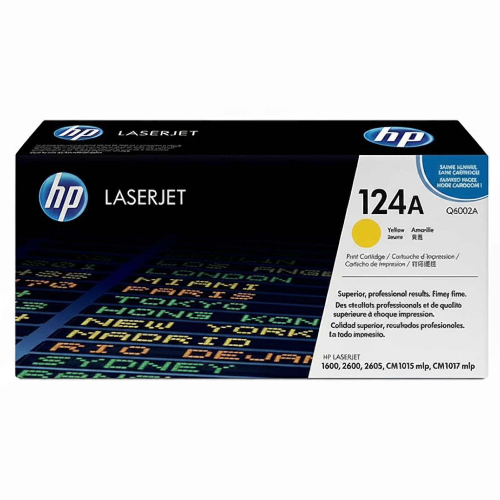 Toner Oryginalny HP 124A (Q6002A) (Żółty)