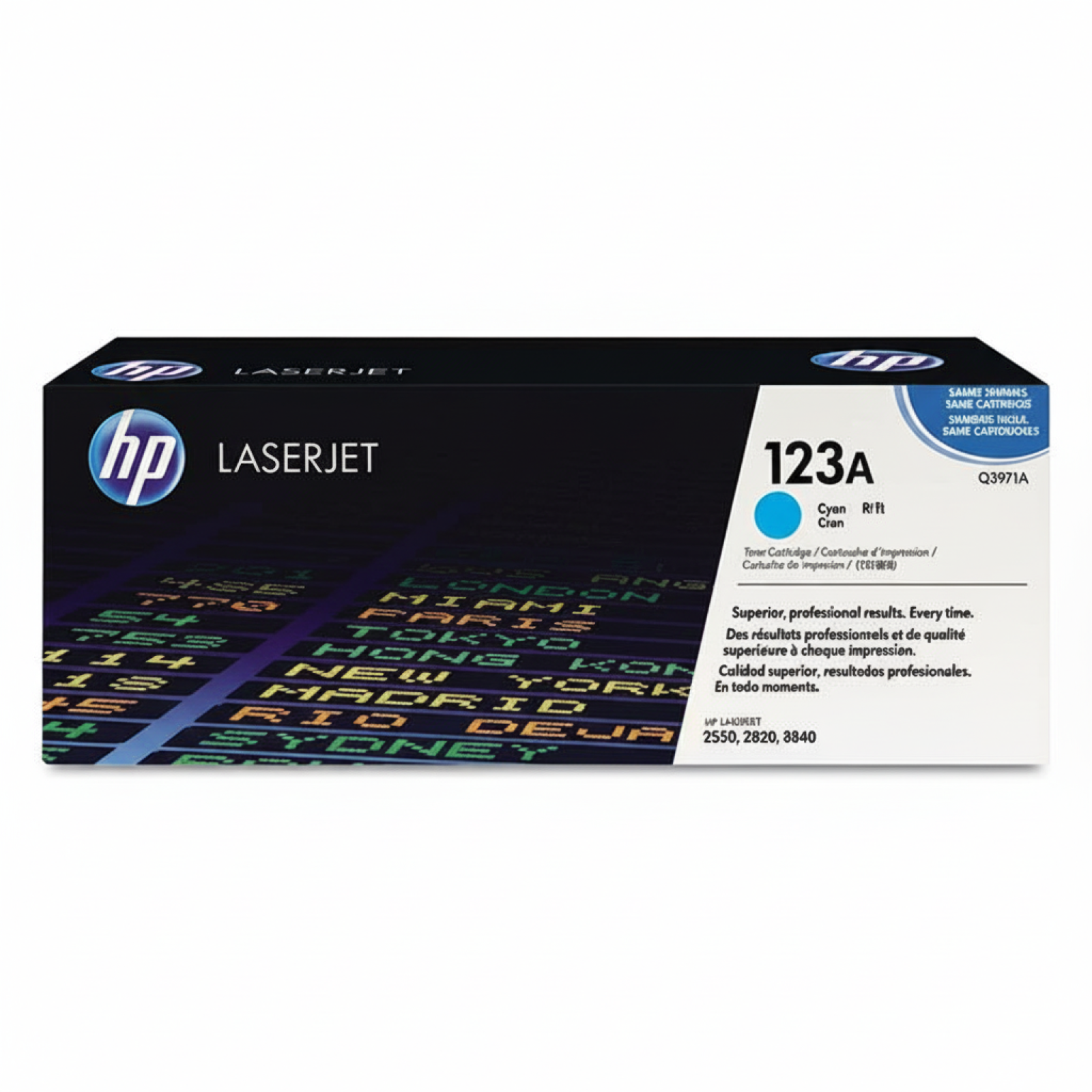 Toner Oryginalny HP 123A (Q3971A) (Błękitny)