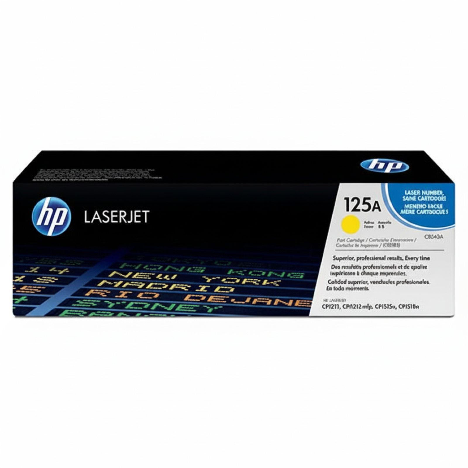 Toner Oryginalny HP 125A (CB542A) (Żółty)