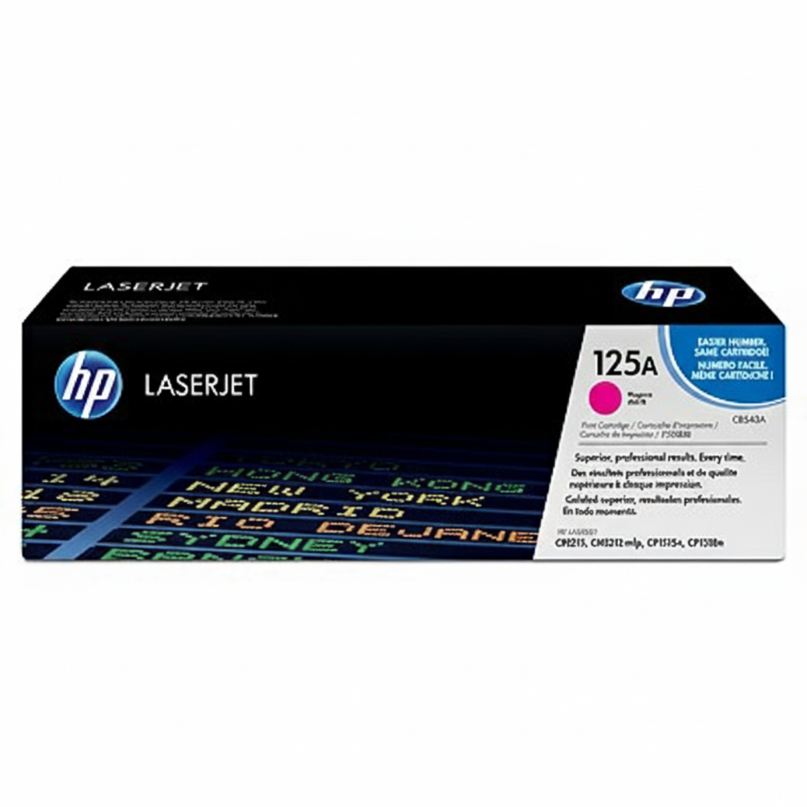 Toner Oryginalny HP 125A (CB543A) (Purpurowy)