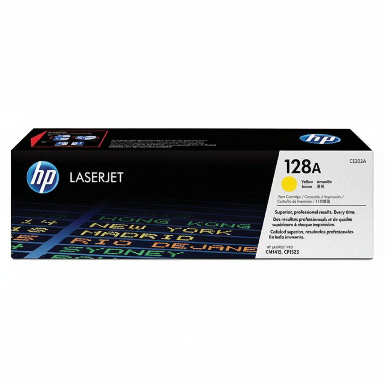 Toner Oryginalny HP 128A (CE322A) (Żółty)
