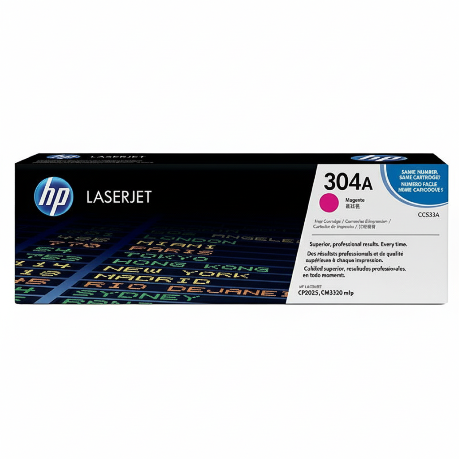 Toner Oryginalny HP 304A (CC533A) (Purpurowy)