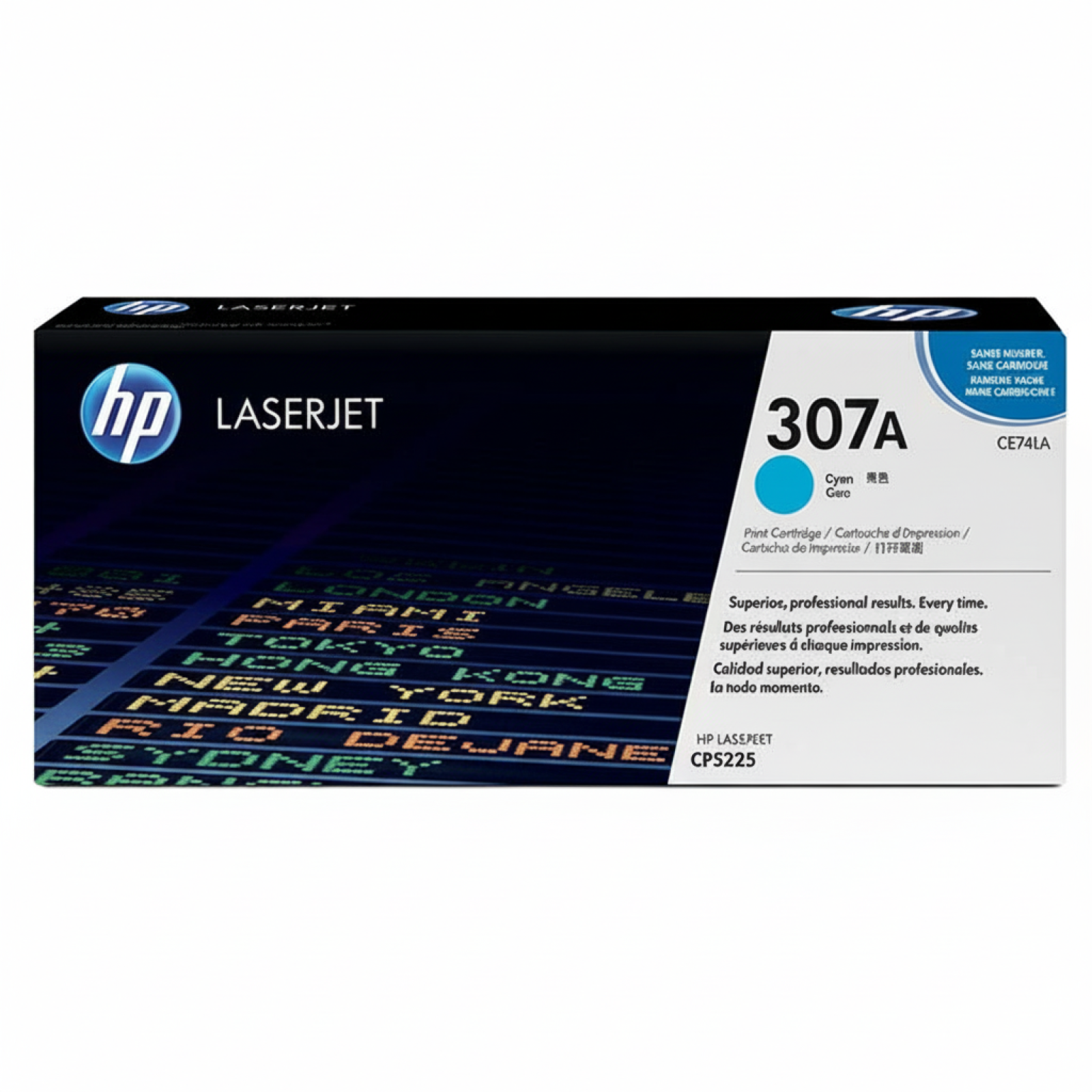 Toner Oryginalny HP 307A (CE741A) (Błękitny)