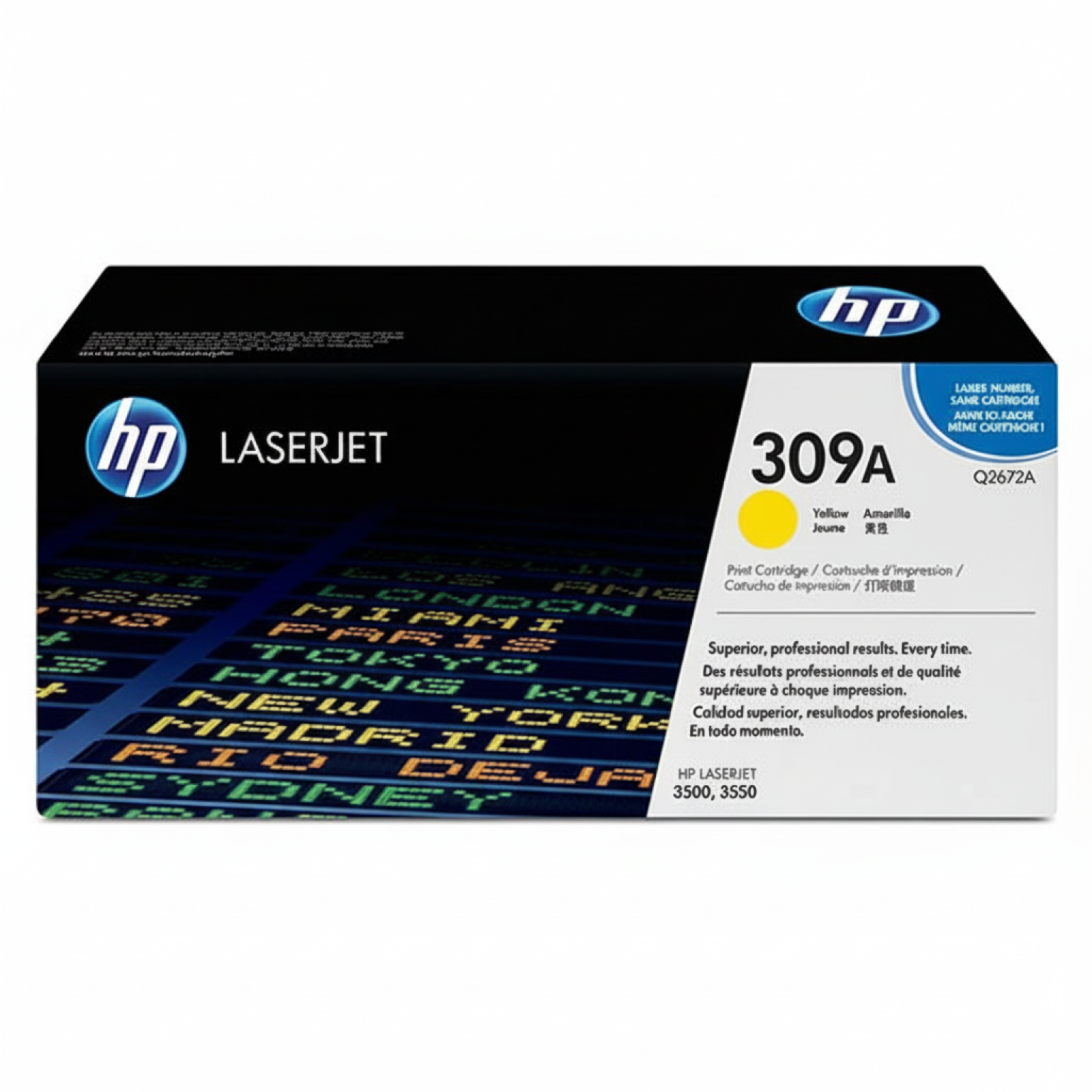 Toner Oryginalny HP 309A (Q2672A) (Żółty)