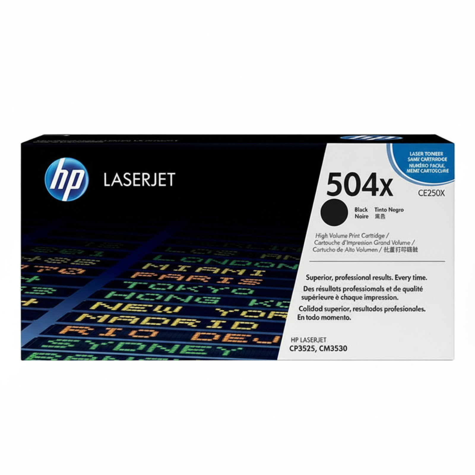 Toner Oryginalny HP 504X (CE250X) (Czarny)