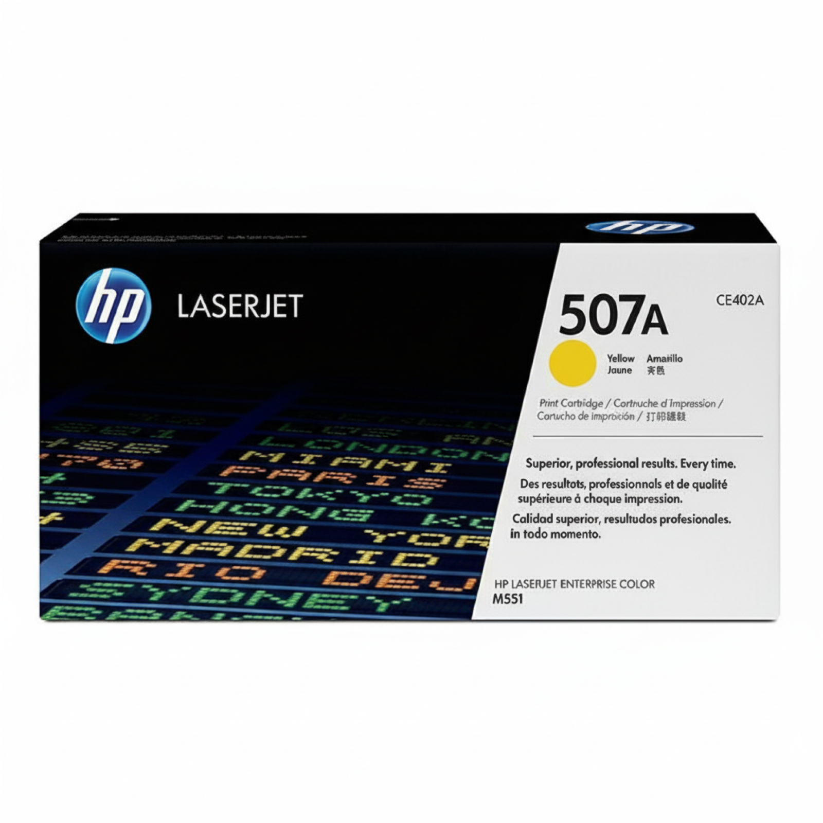 Toner Oryginalny HP 507A (CE402A) (Żółty)