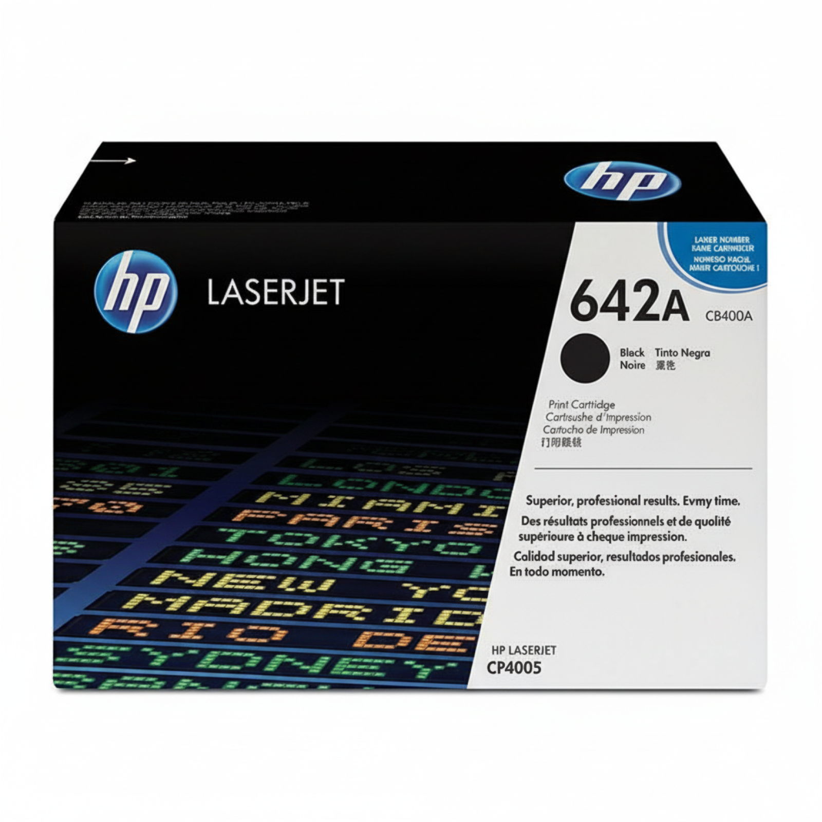 Toner Oryginalny HP 642A (CB400A) (Czarny)
