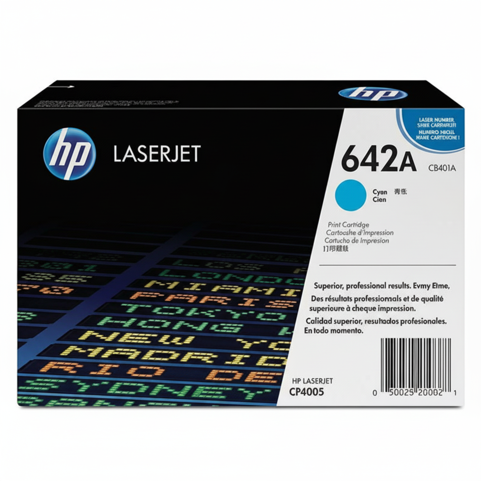 Toner Oryginalny HP 642A (CB401A) (Błękitny)