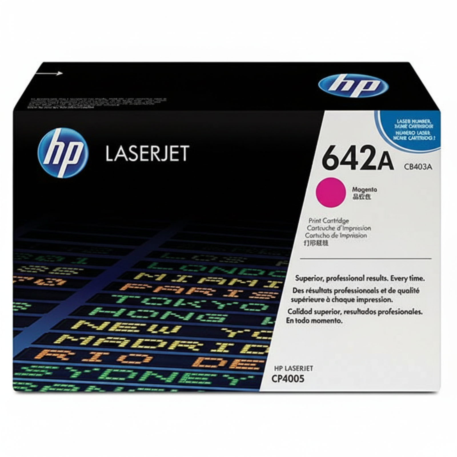 Toner Oryginalny HP 642A (CB403A) (Purpurowy)