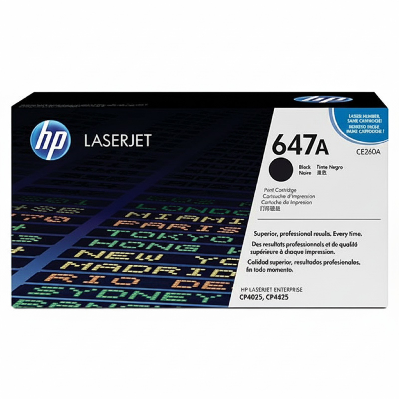 Toner Oryginalny HP 647A (CE260A) (Czarny)