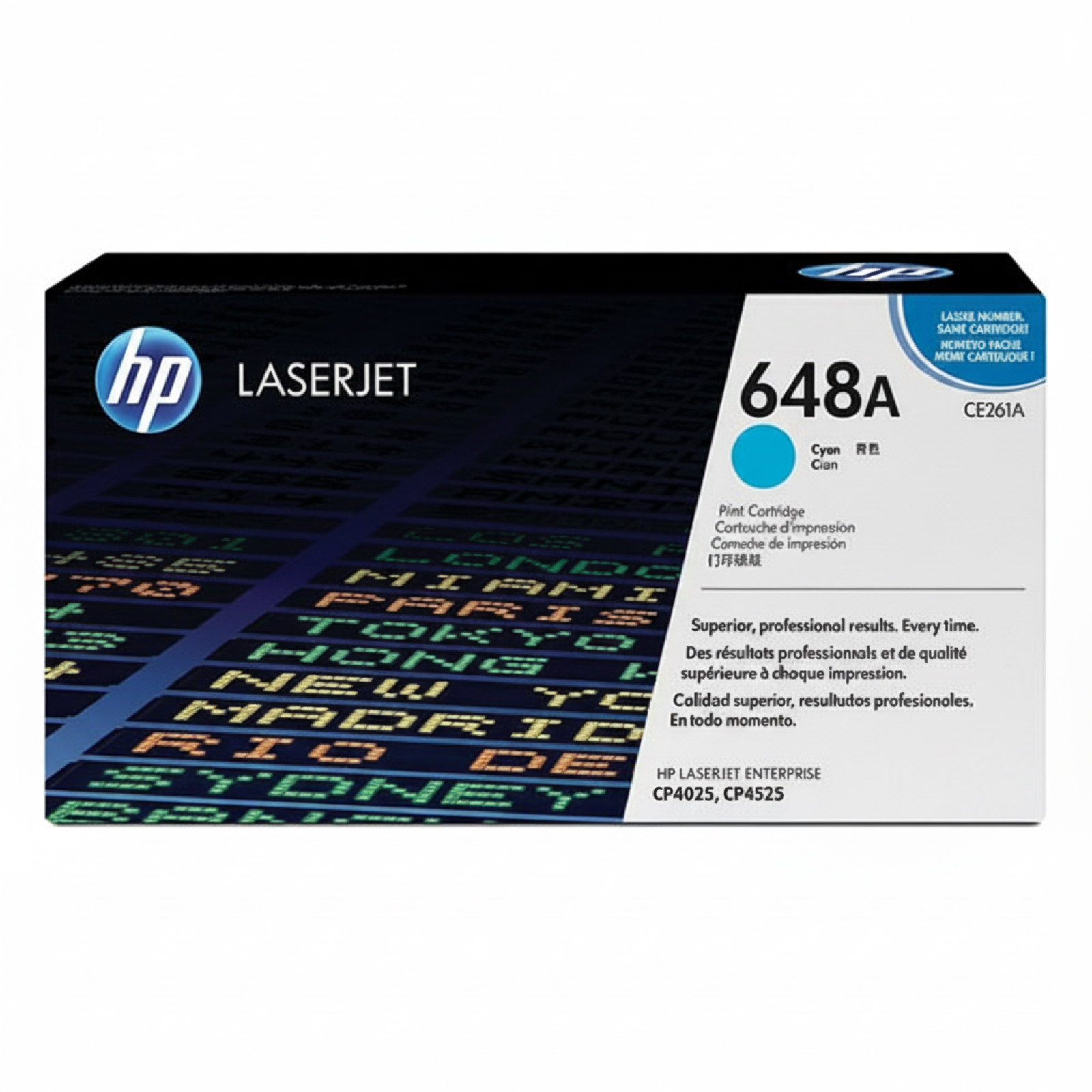 Toner Oryginalny HP 648A (CE261A) (Błękitny)
