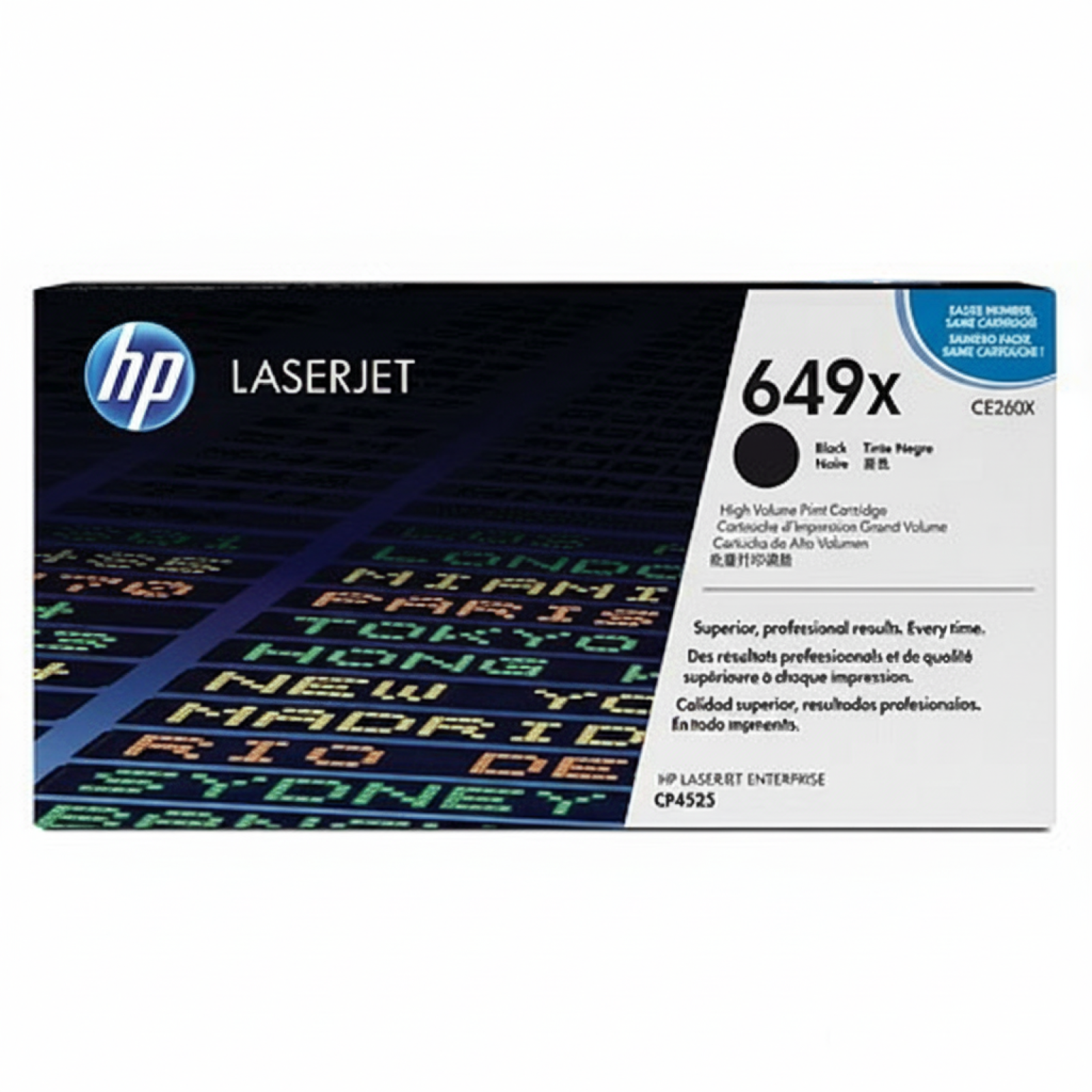 Toner Oryginalny HP 649X (CE260X) (Czarny)