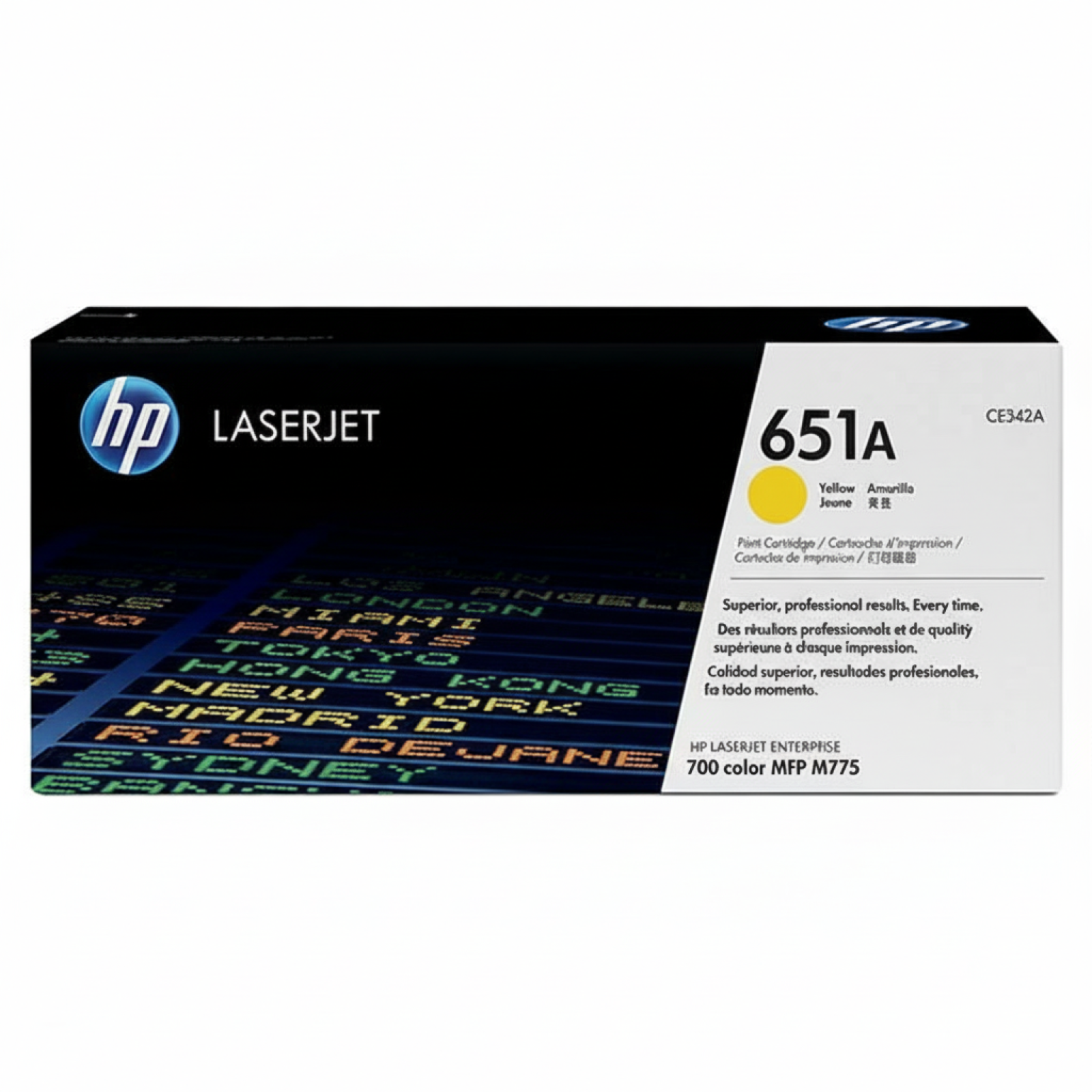 Toner Oryginalny HP 651A (CE342A) (Żółty)