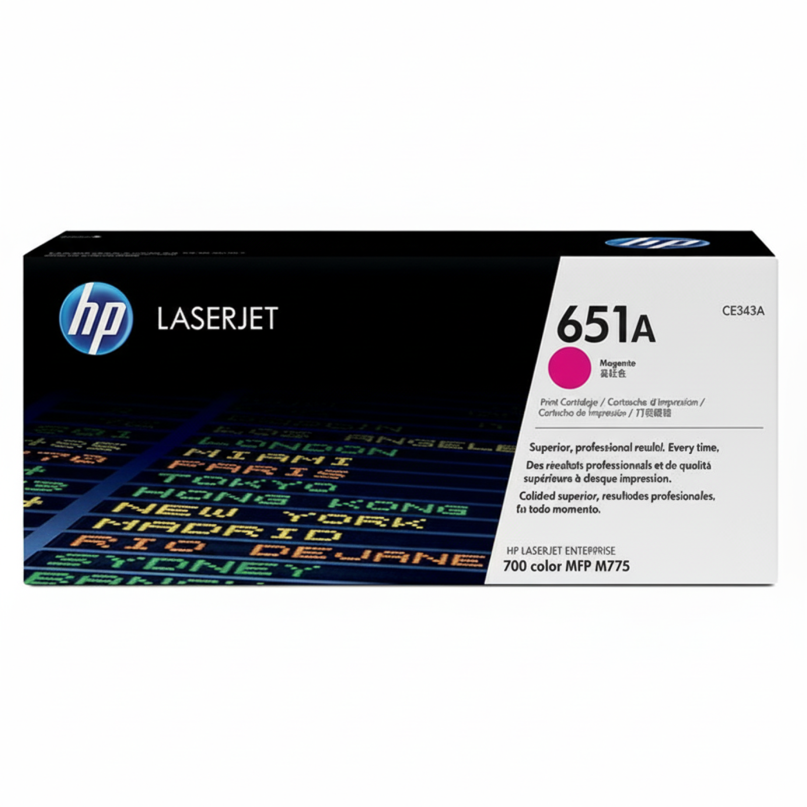 Toner Oryginalny HP 651A (CE343A) (Purpurowy)