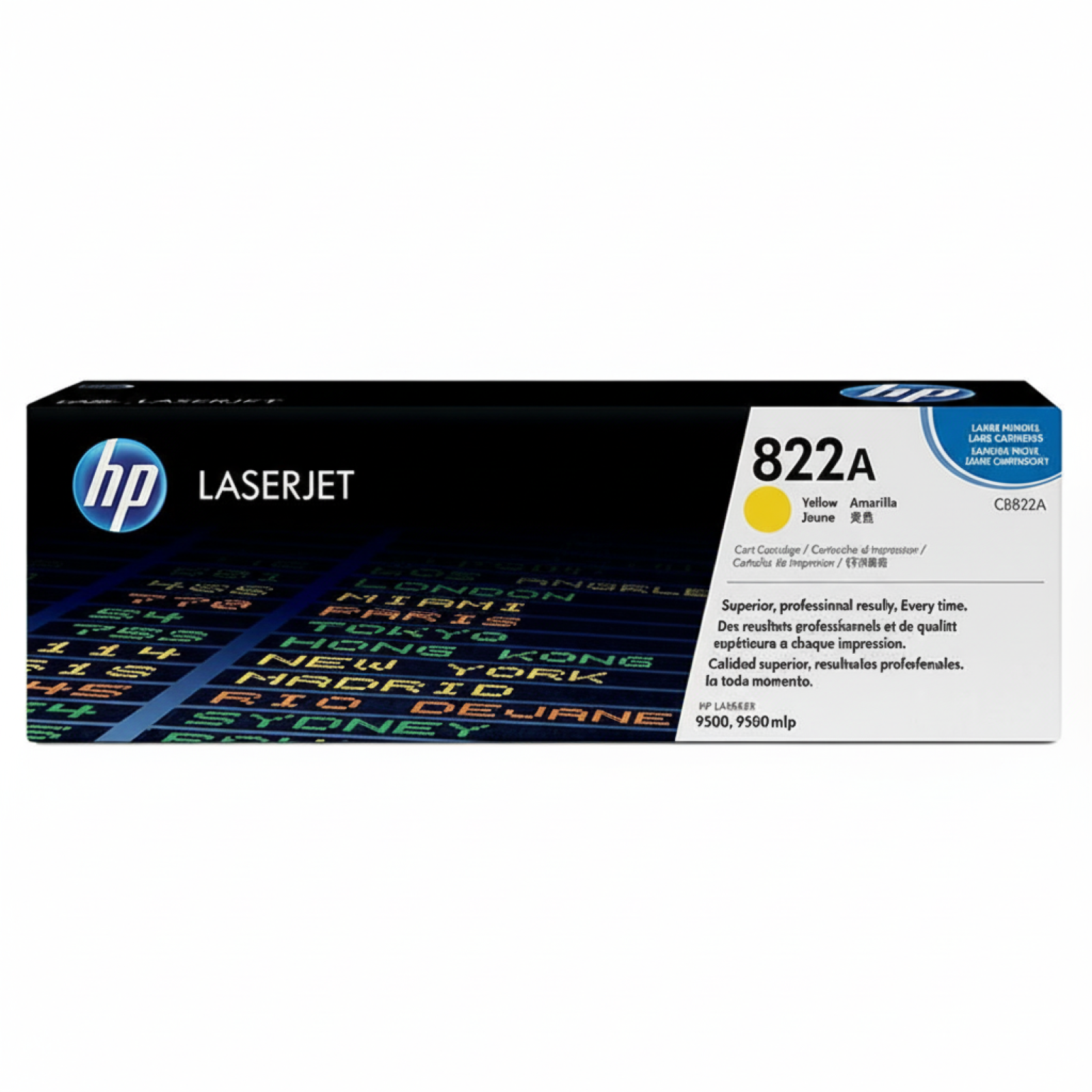 Toner Oryginalny HP 822A (C8552A) (Żółty)