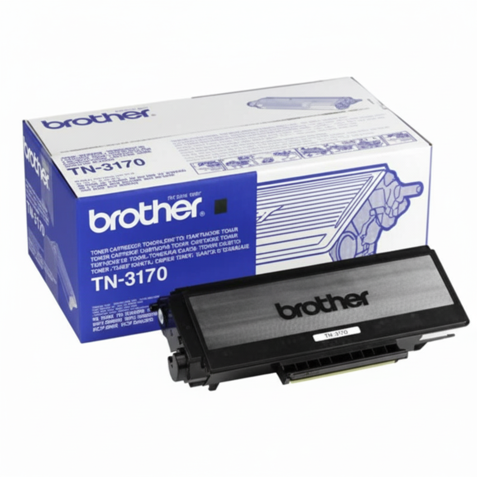 Toner Oryginalny Brother TN-3170 (TN3170) (Czarny)