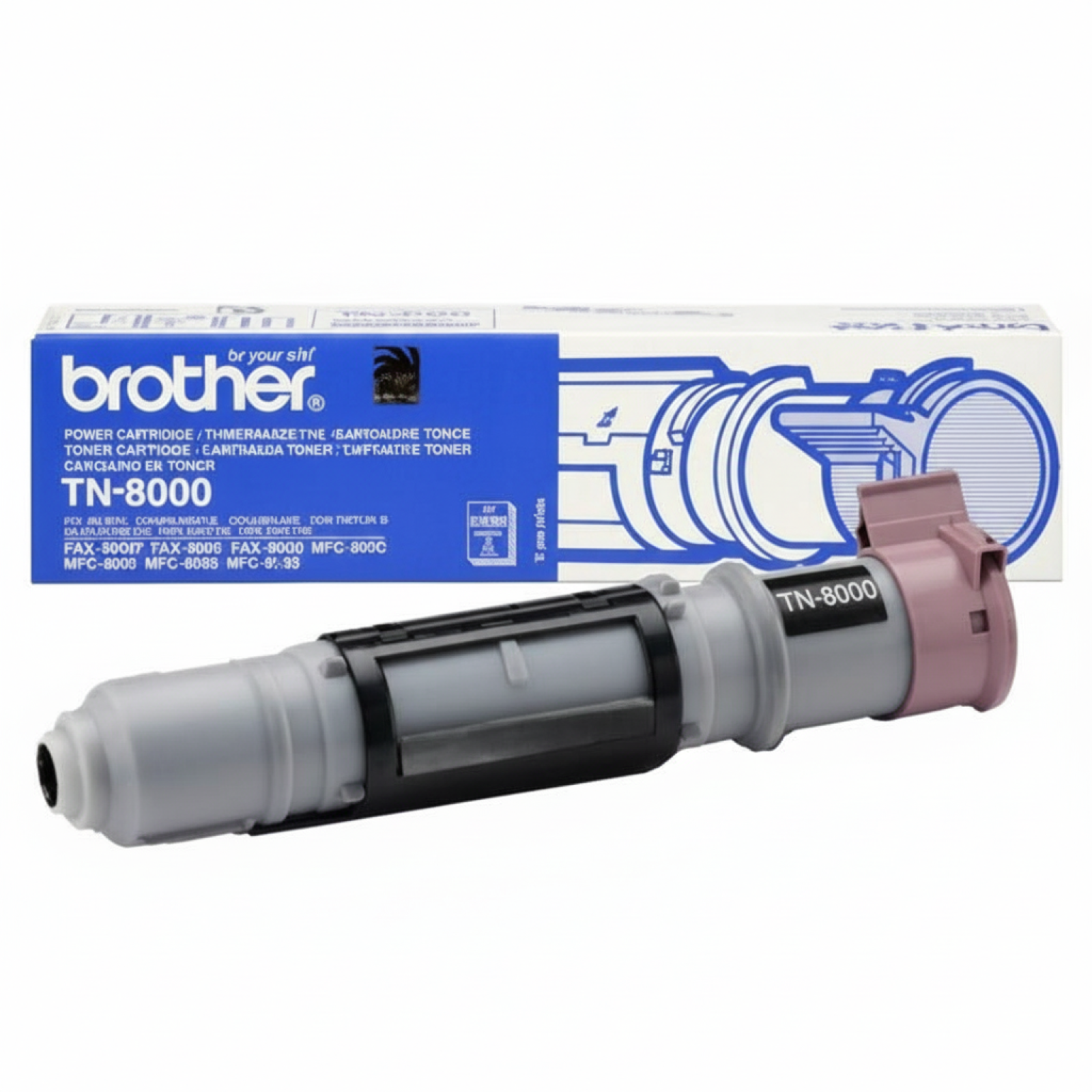 Toner Oryginalny Brother TN-8000 (TN8000) (Czarny)