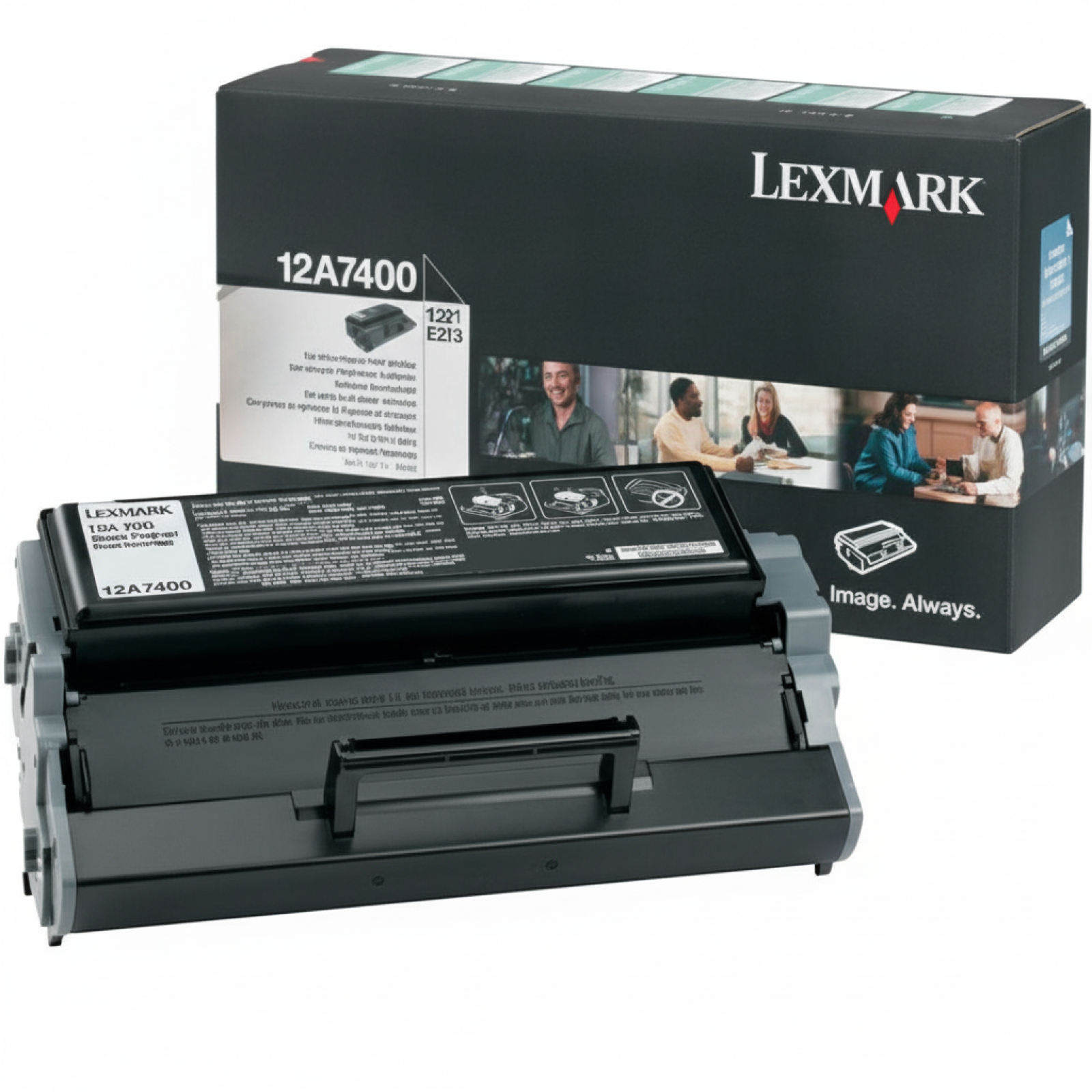 Toner Oryginalny Lexmark 12A7400 (12A7400) (Czarny)