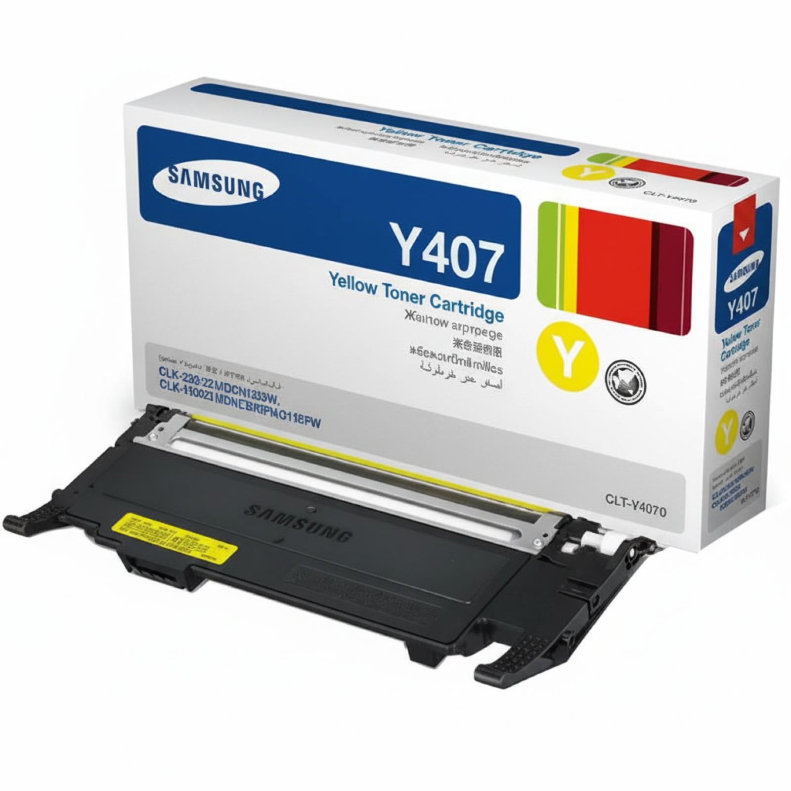 Toner Oryginalny Samsung CLT-Y4072S (SU472A) (Żółty)