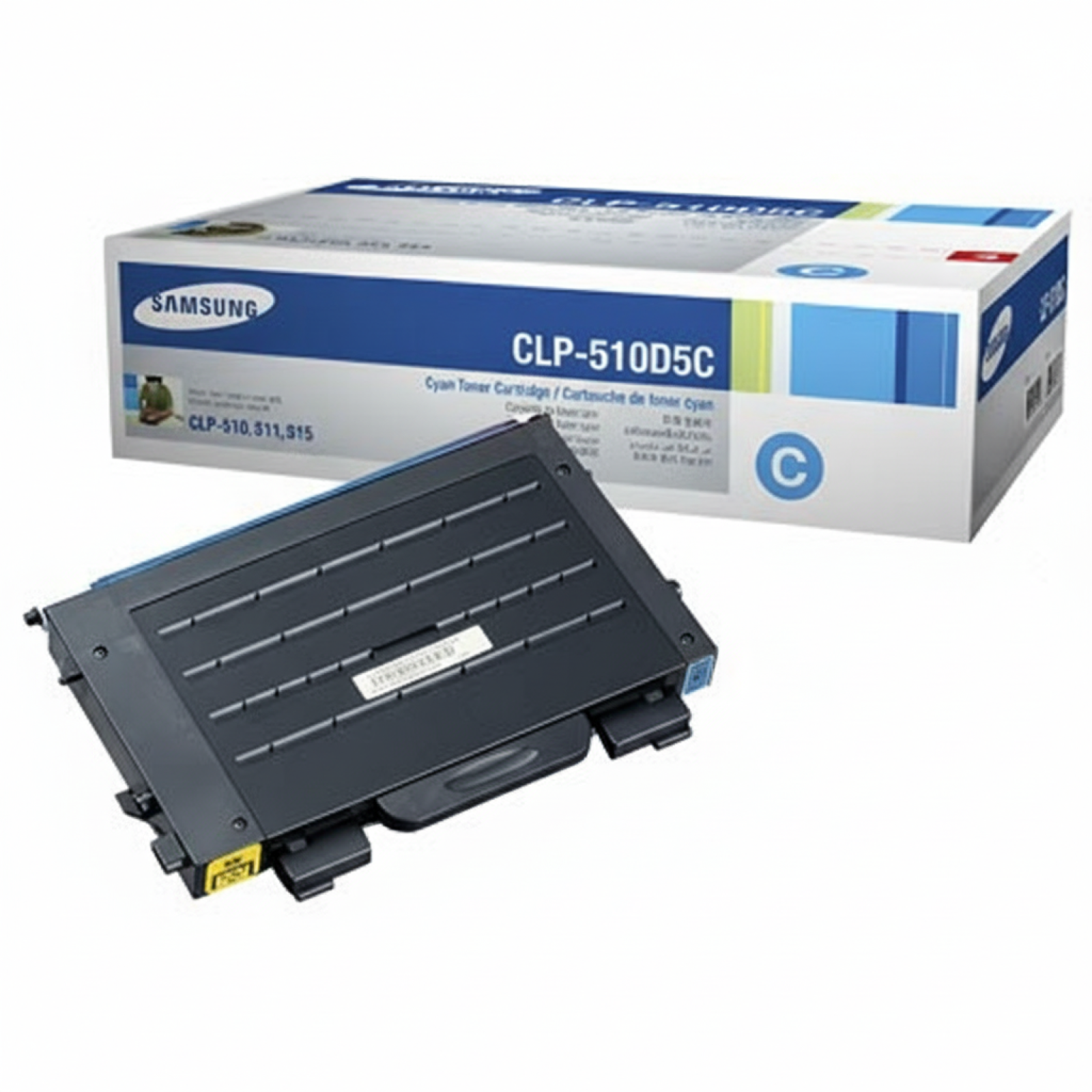 Toner Oryginalny Samsung CLP-510D5C 5K (CLP-510D5C) (Błękitny)