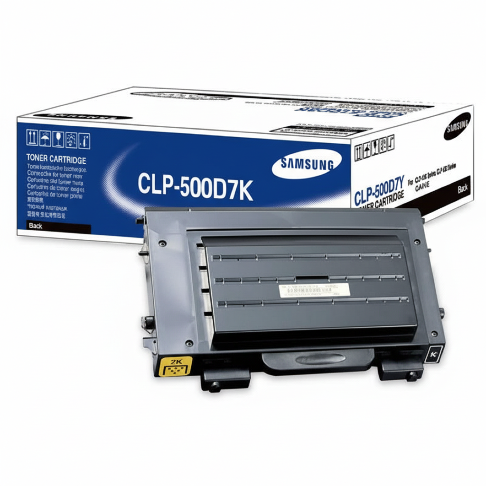 Toner Oryginalny Samsung CLP-500D7K (CLP-500D7K) (Czarny)