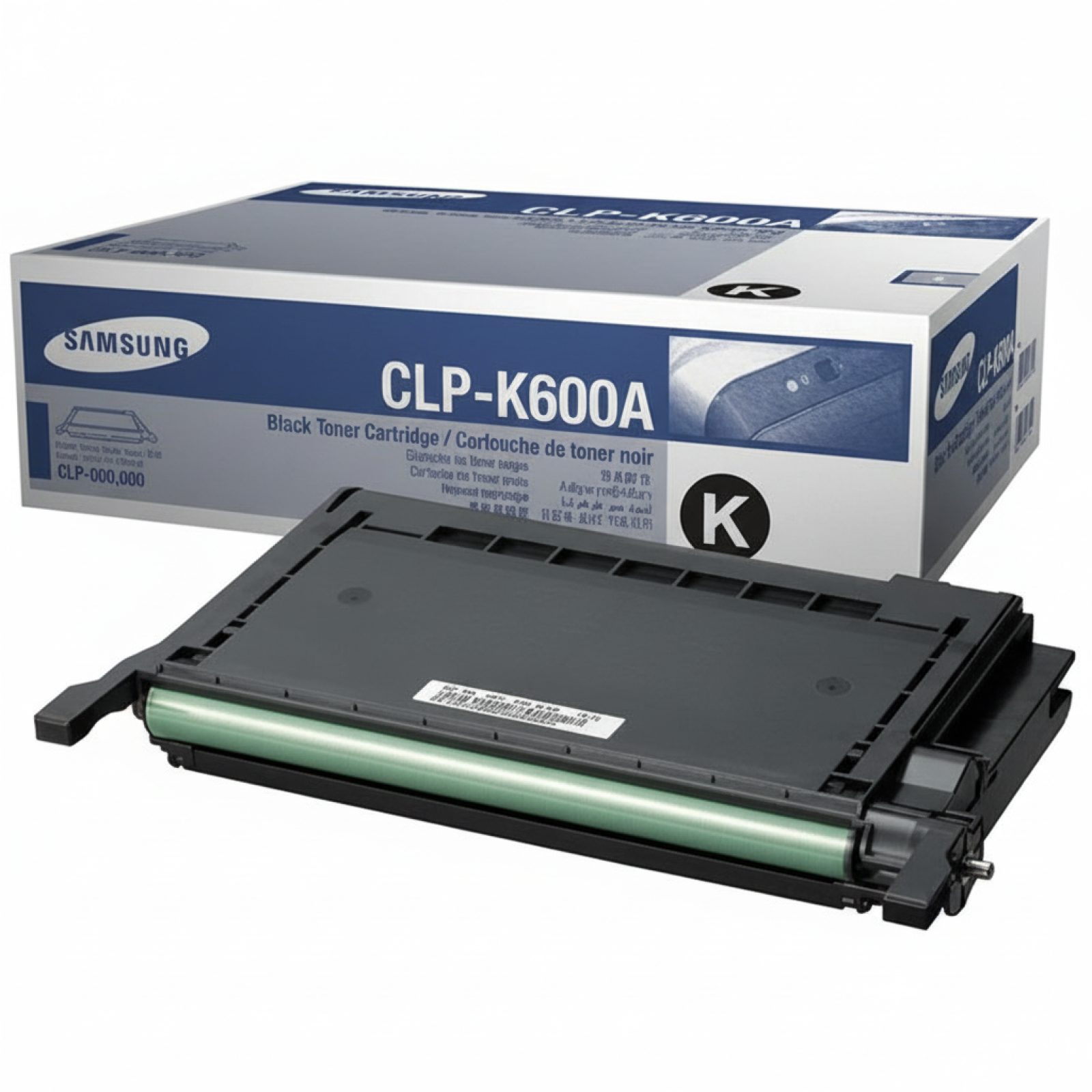 Toner Oryginalny Samsung CLP-K600A (CLP-K600A) (Czarny)