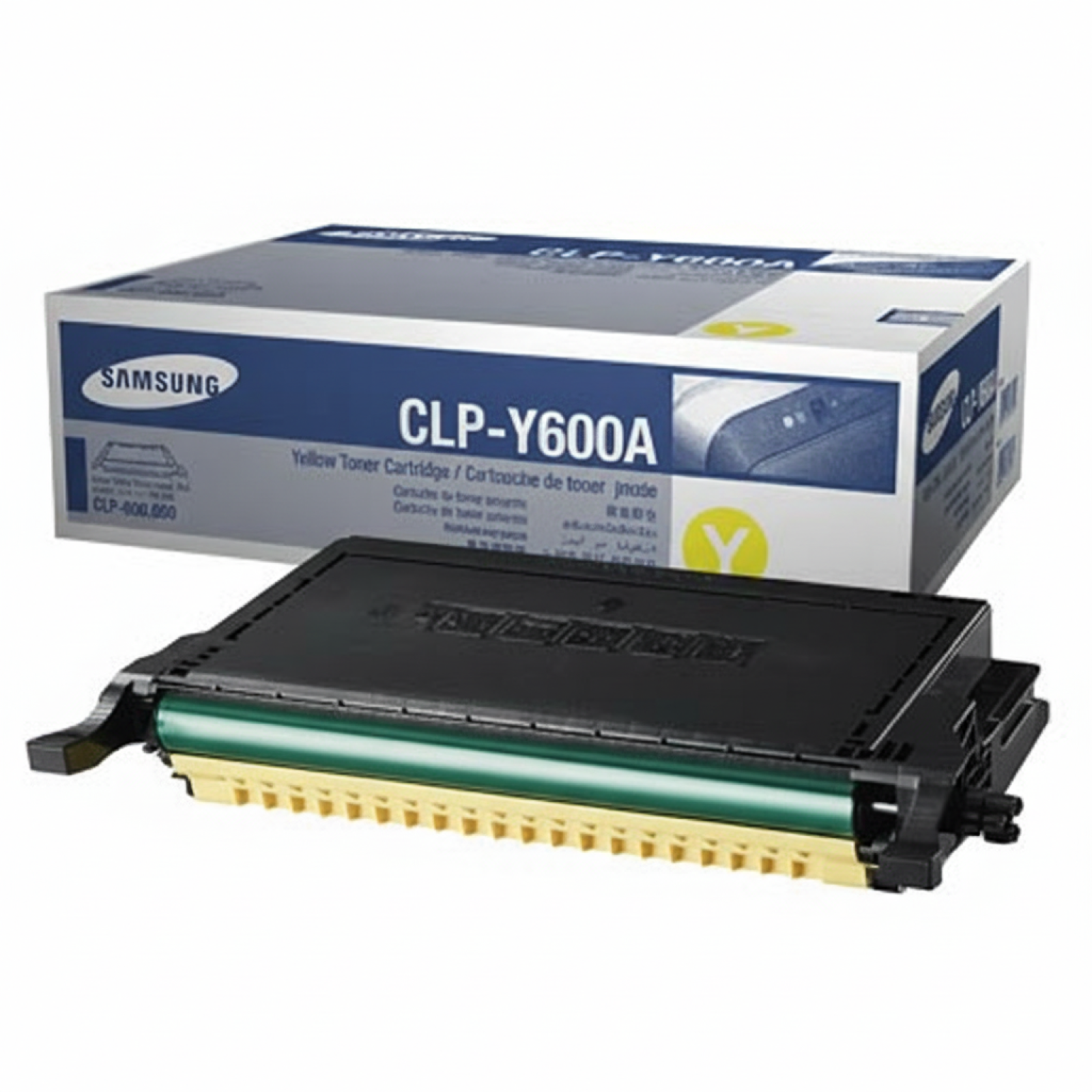 Toner Oryginalny Samsung CLP-Y600A (CLP-Y600A) (Żółty)