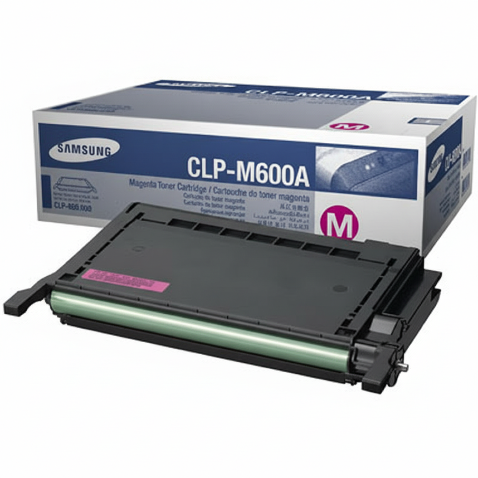Toner Oryginalny Samsung CLP-M600A (CLP-M600A) (Purpurowy)