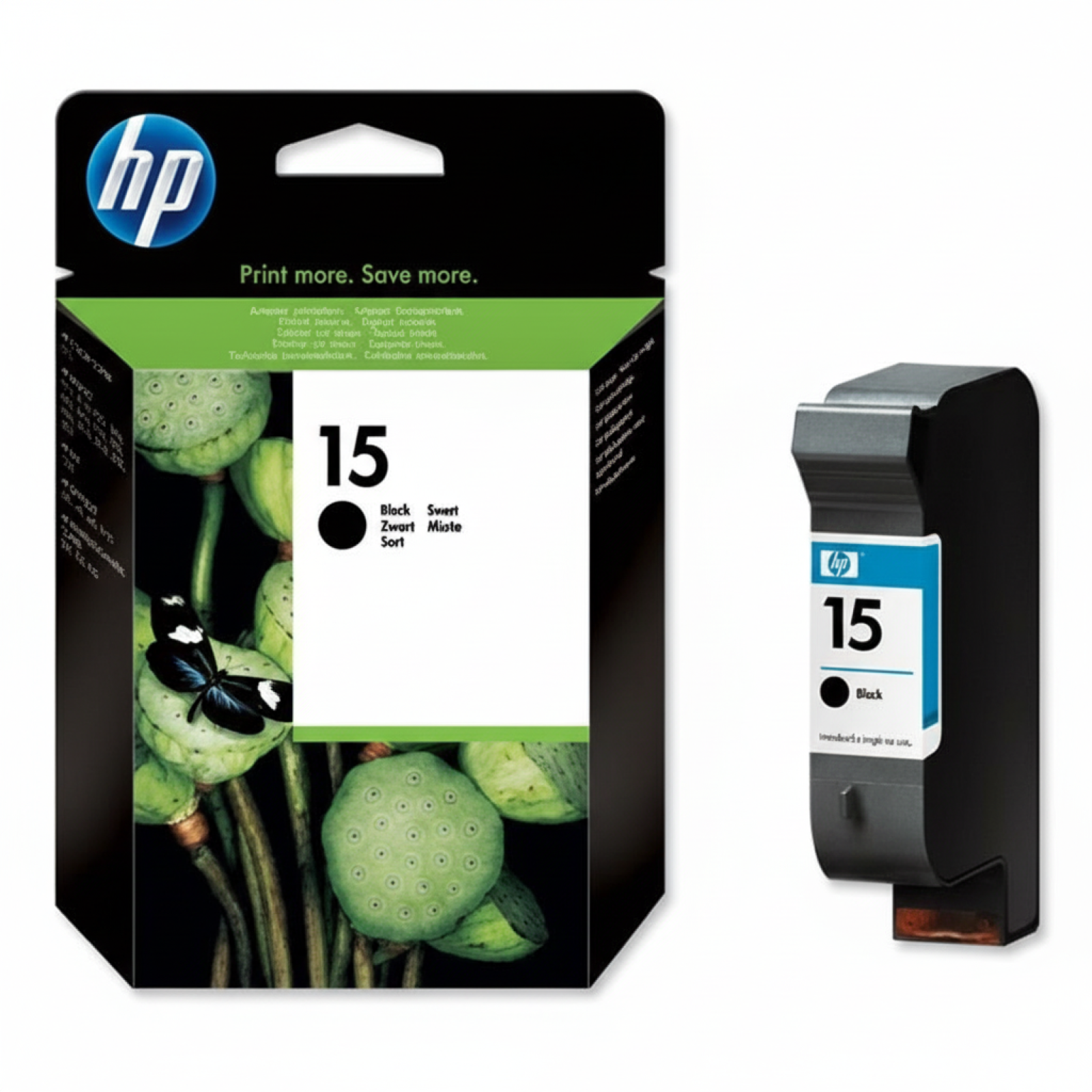 Tusz Oryginalny HP 15 (C6615DE) (Czarny)